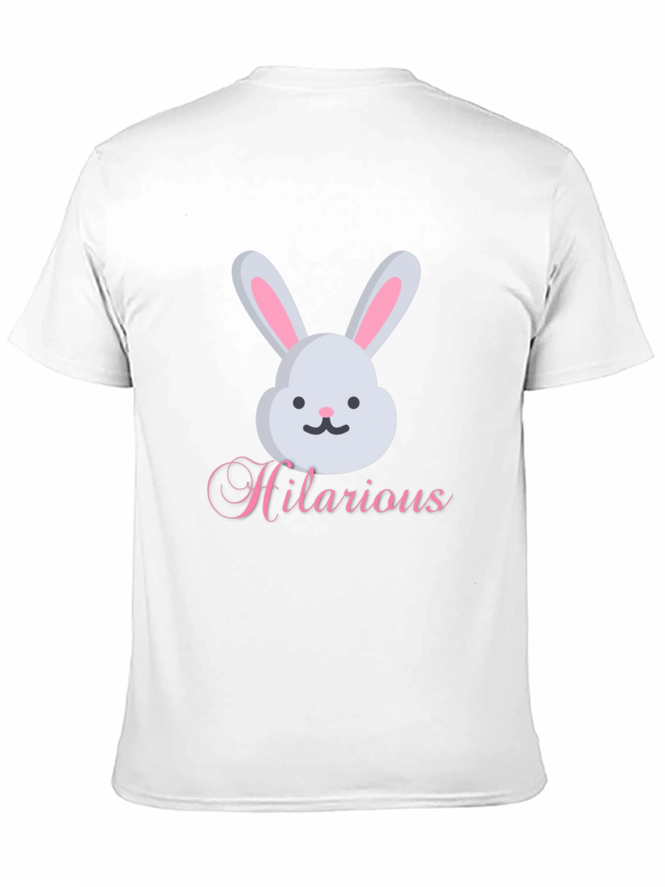 Hilarious Bunny Graphic Tee - Soft Cotton Blend