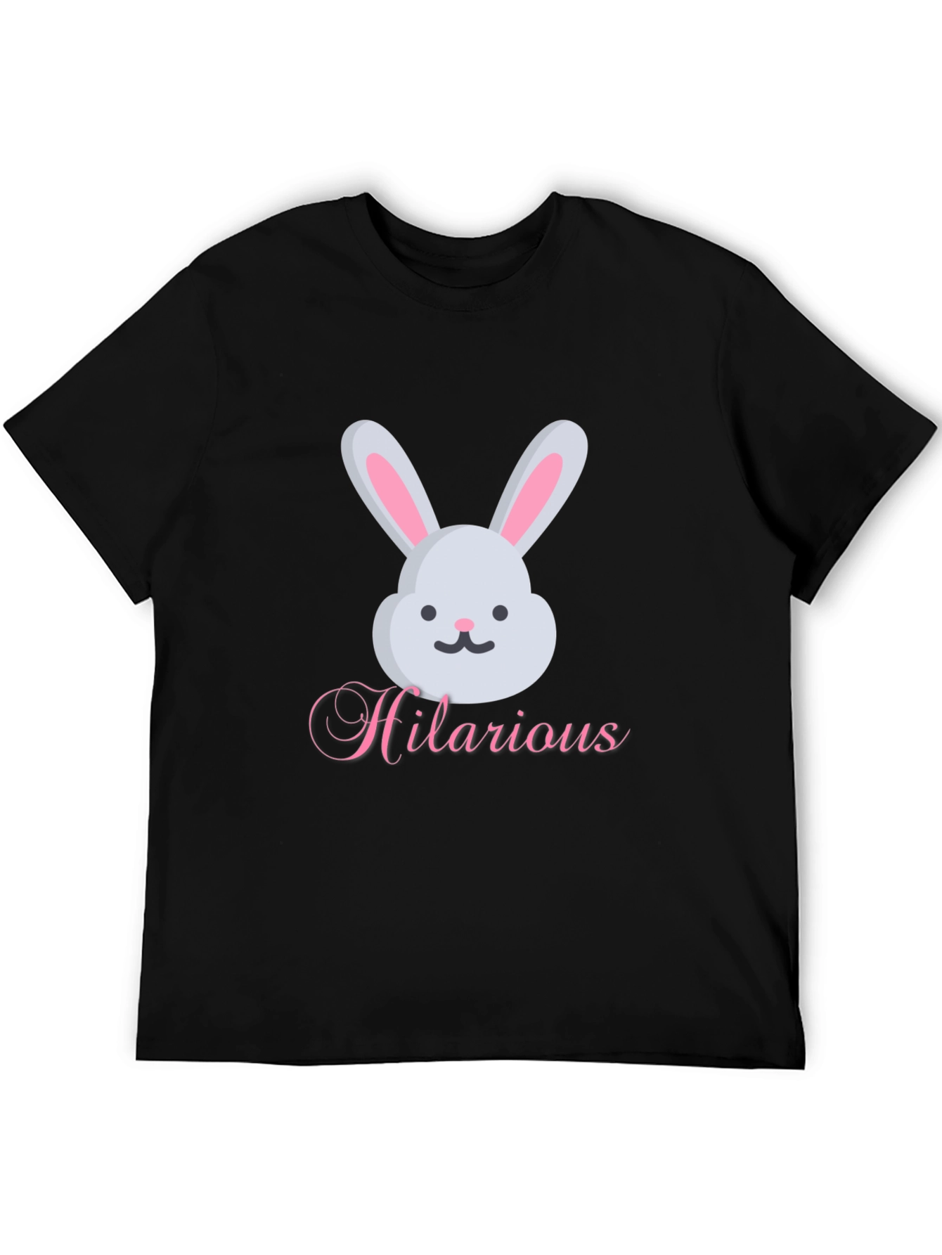 Hilarious Bunny Graphic Tee - Soft Cotton Blend