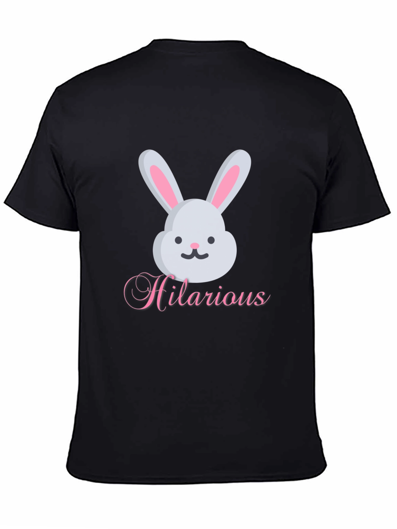 Hilarious Bunny Graphic Tee - Soft Cotton Blend