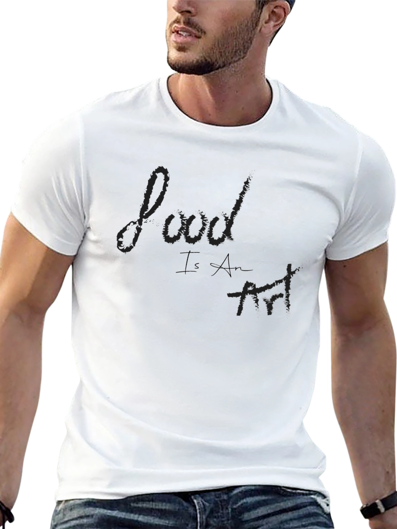 Food is an Art T-Shirt - Unisex Casual Tee
