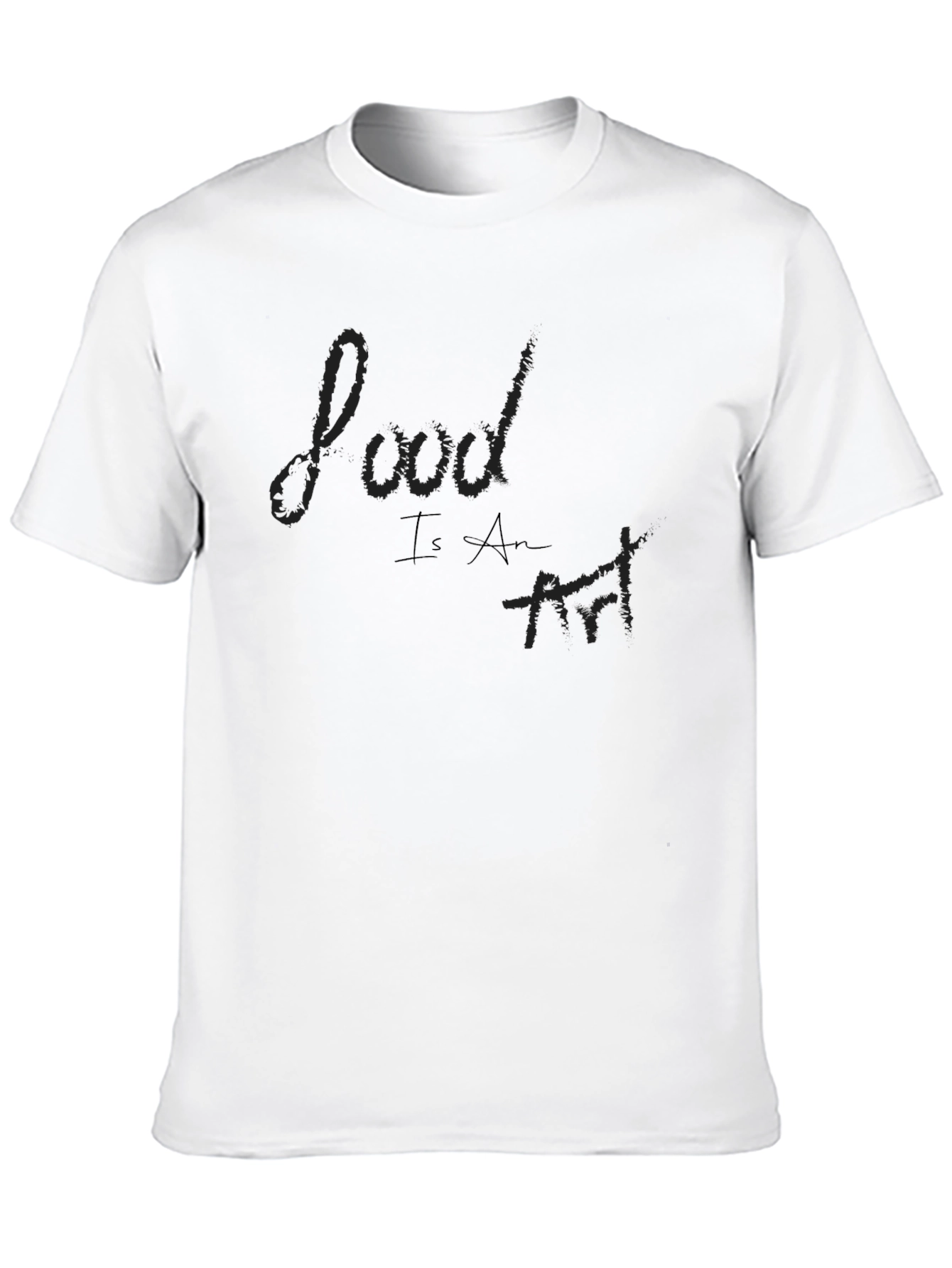 Food is an Art T-Shirt - Unisex Casual Tee