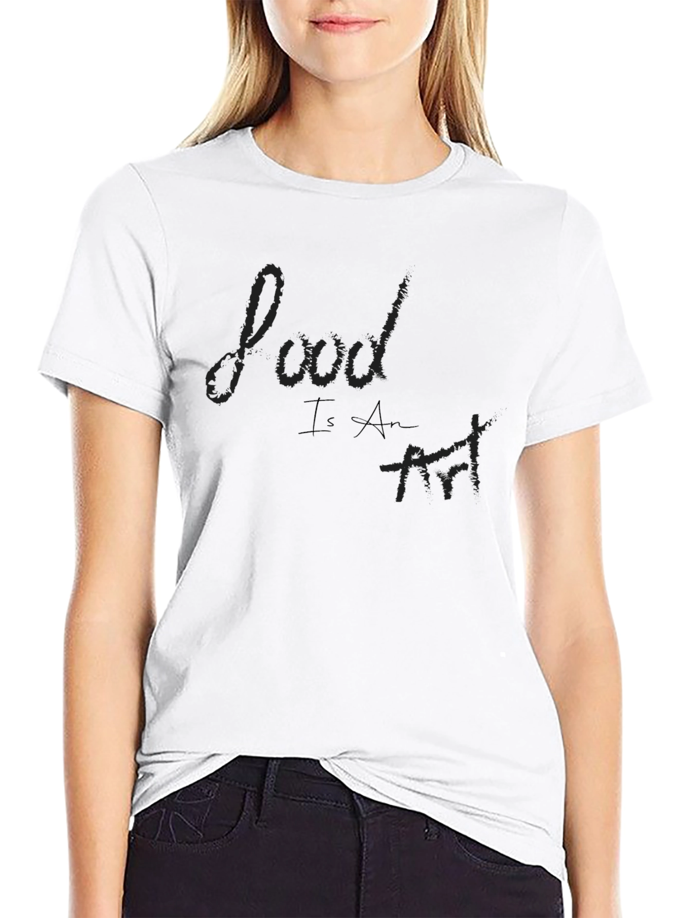 Food is an Art T-Shirt - Unisex Casual Tee