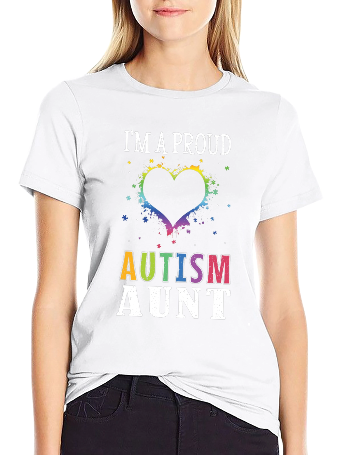 Proud Autism Aunt T-Shirt