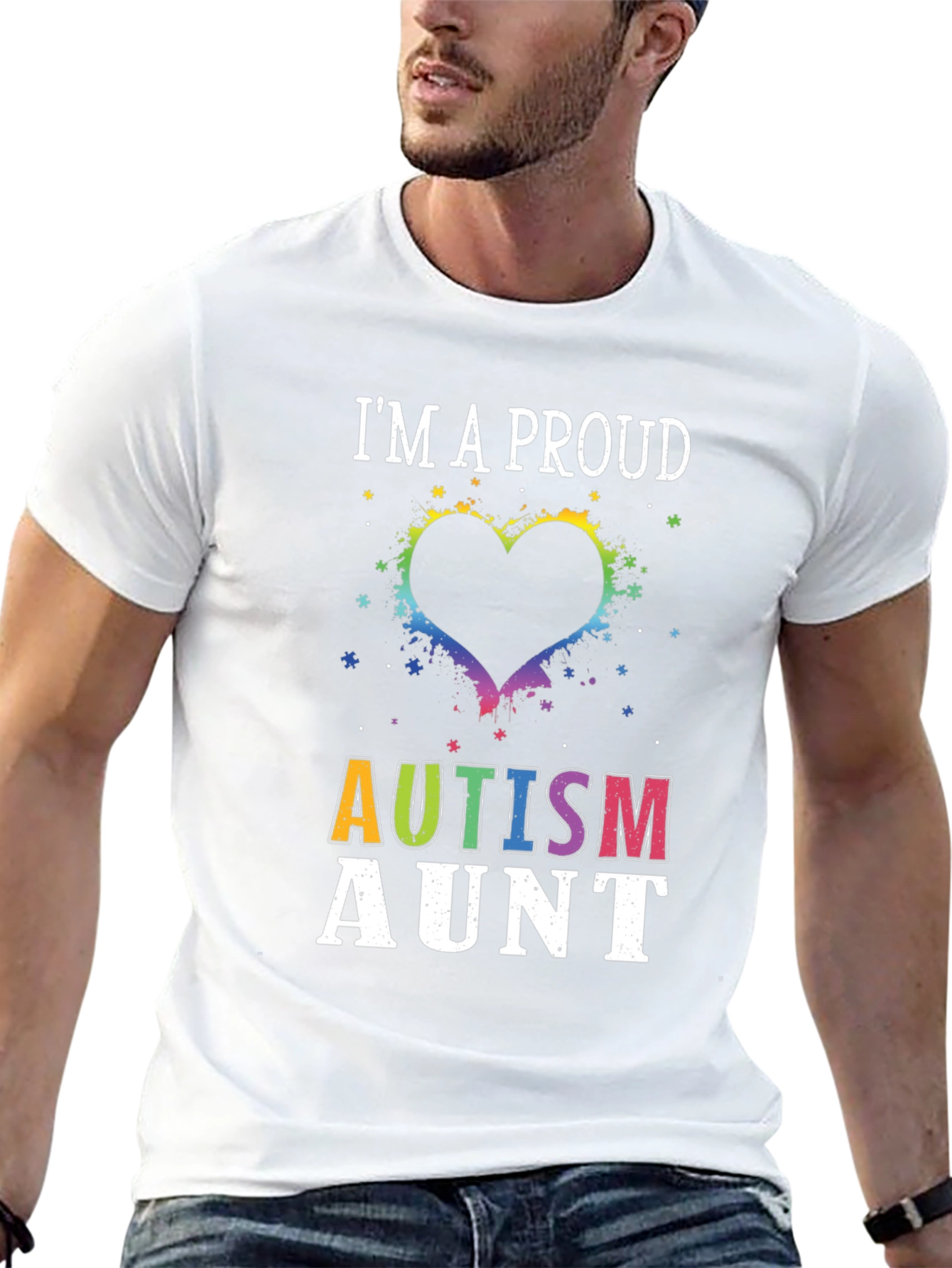 Proud Autism Aunt T-Shirt