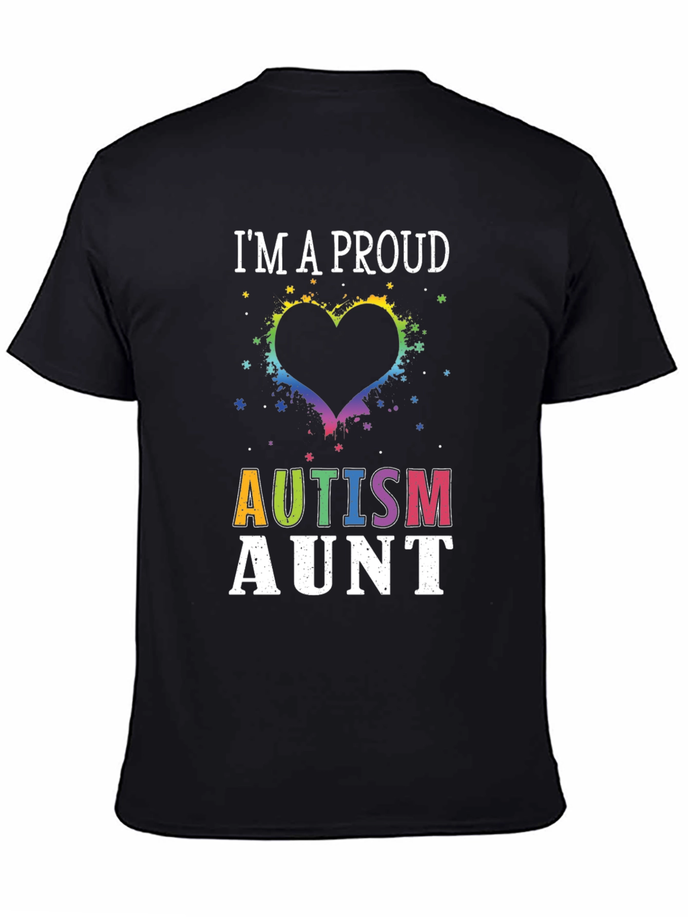 Proud Autism Aunt T-Shirt