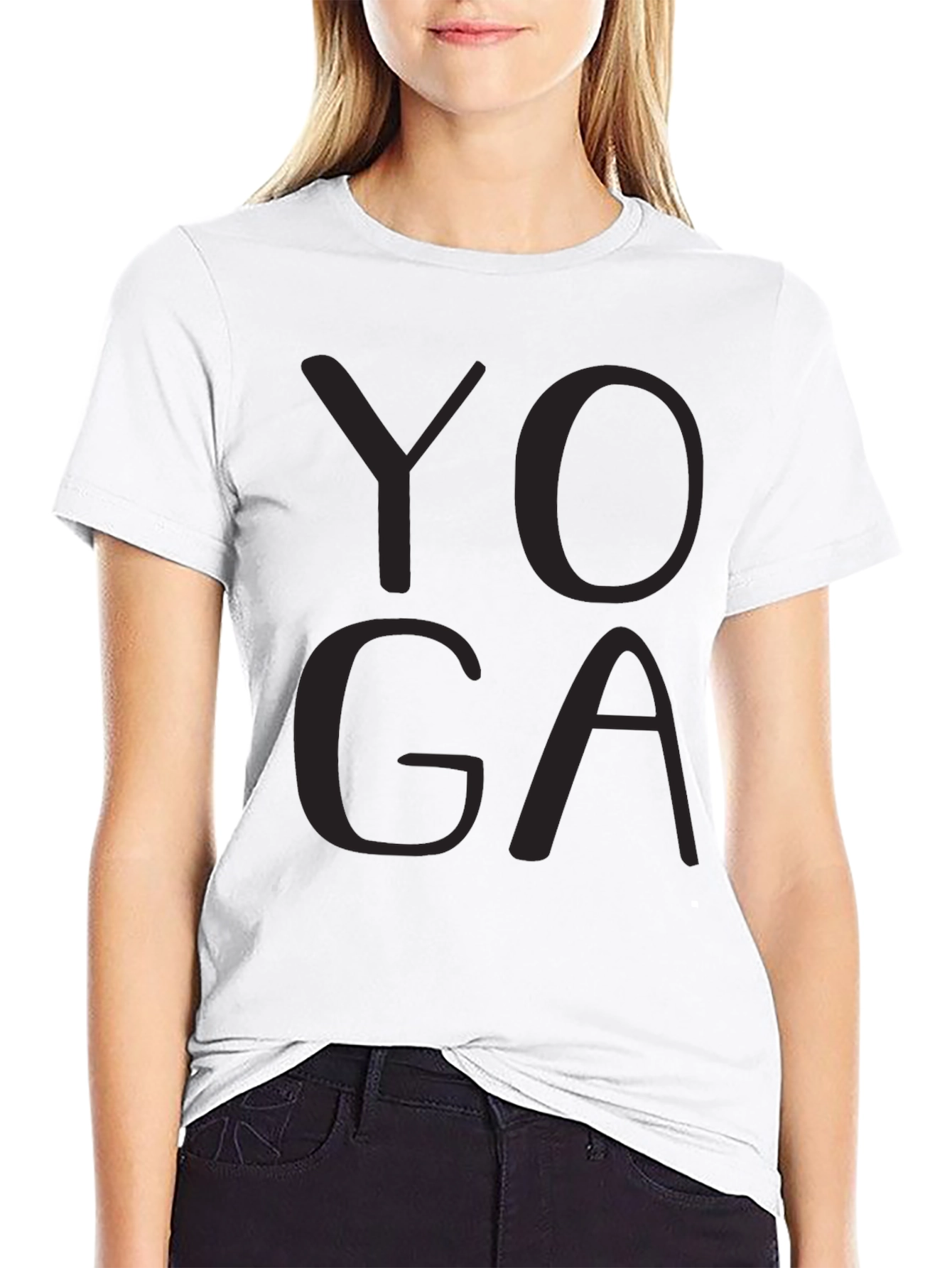 Yoga Tee - Relaxed Fit Soft Cotton