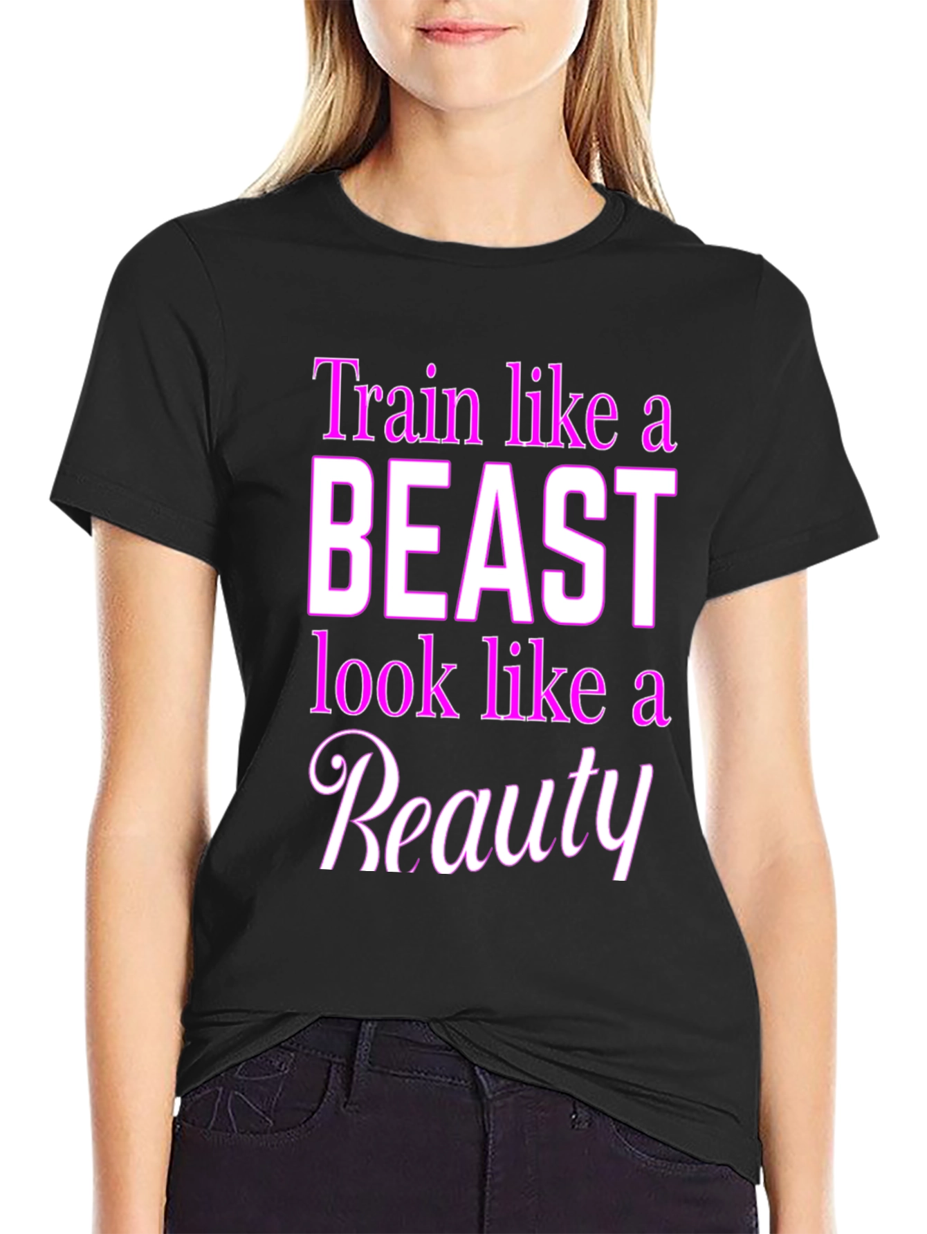 Train Like a Beast Graphic T-Shirt