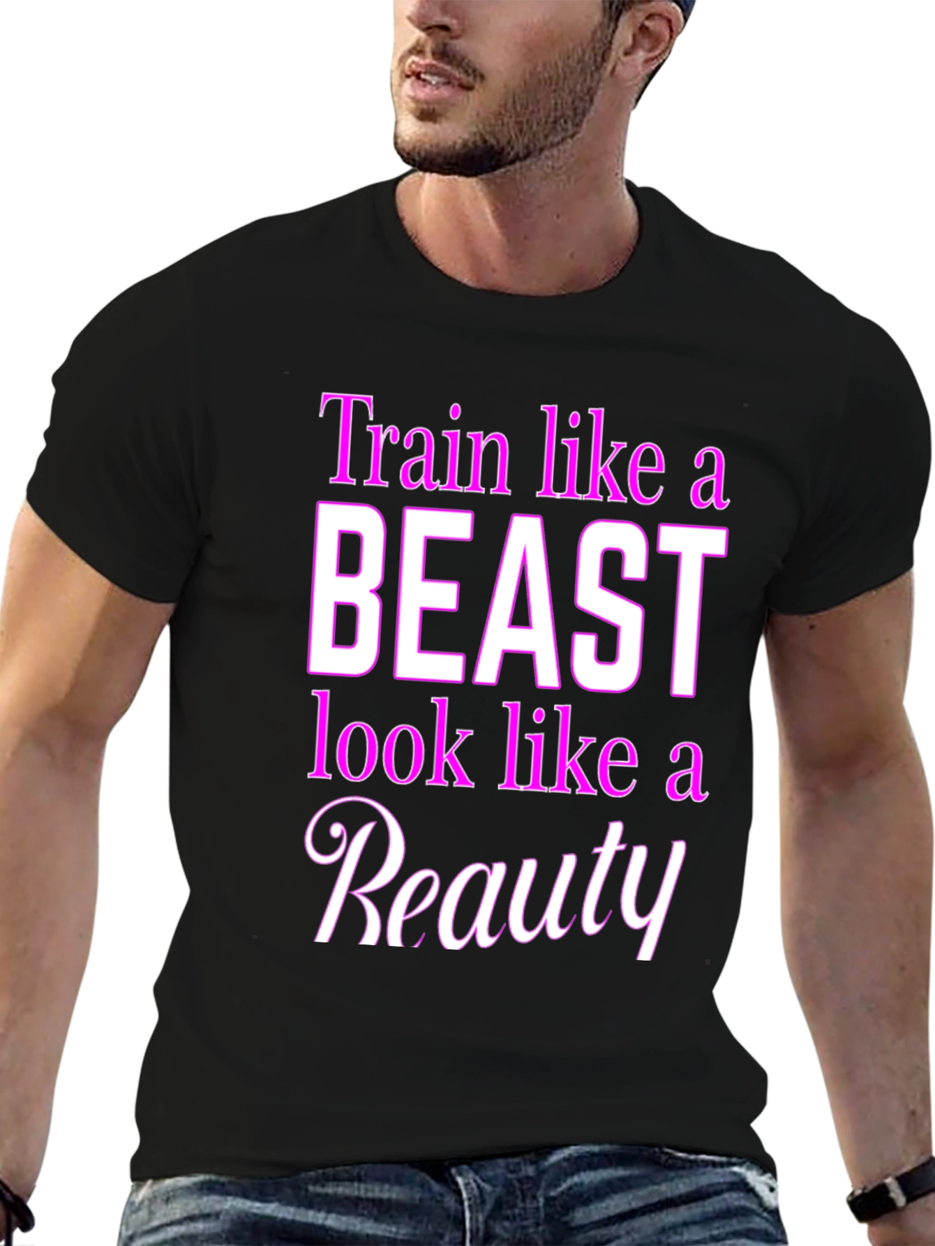 Train Like a Beast Graphic T-Shirt