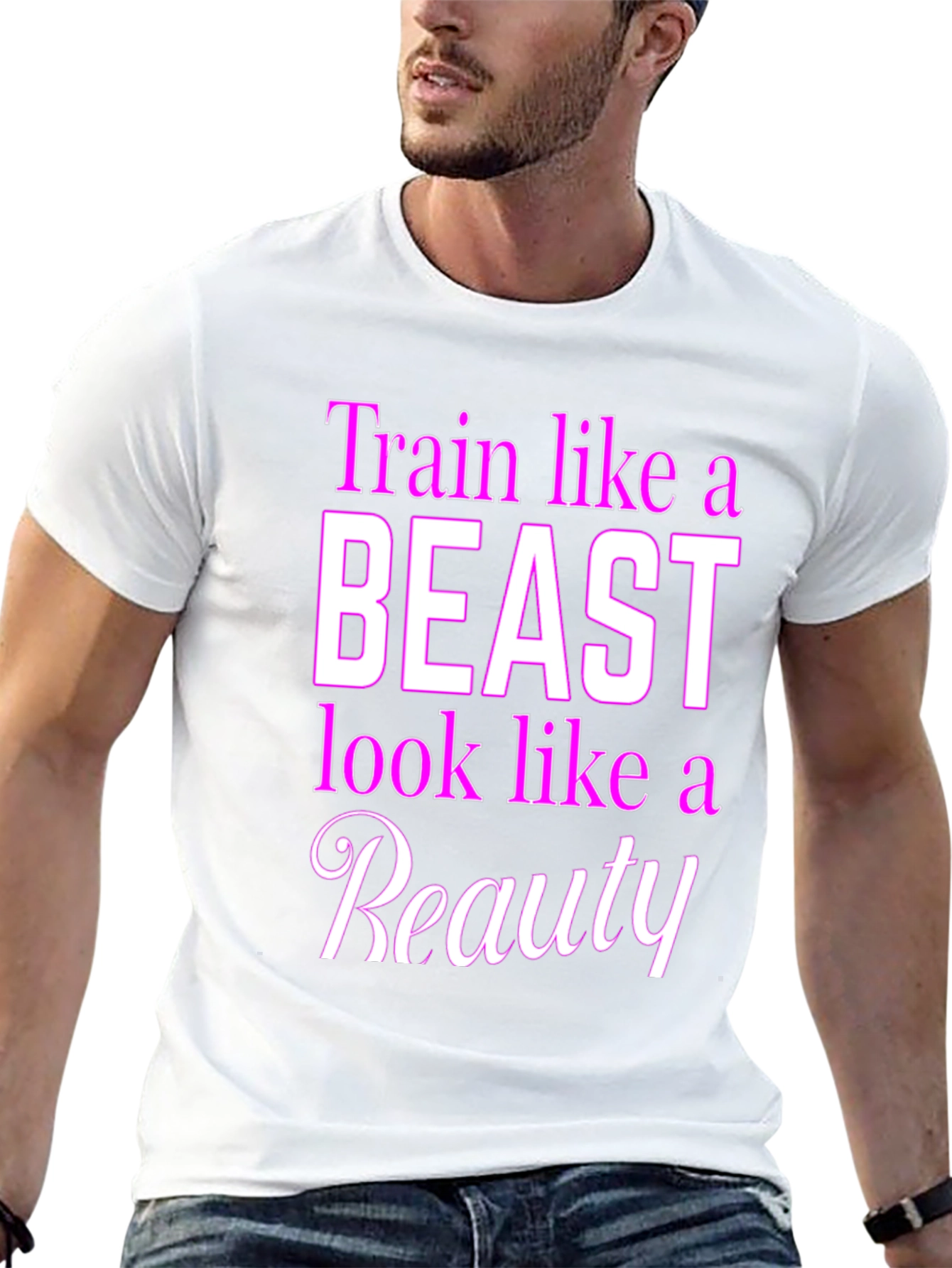 Train Like a Beast Graphic T-Shirt