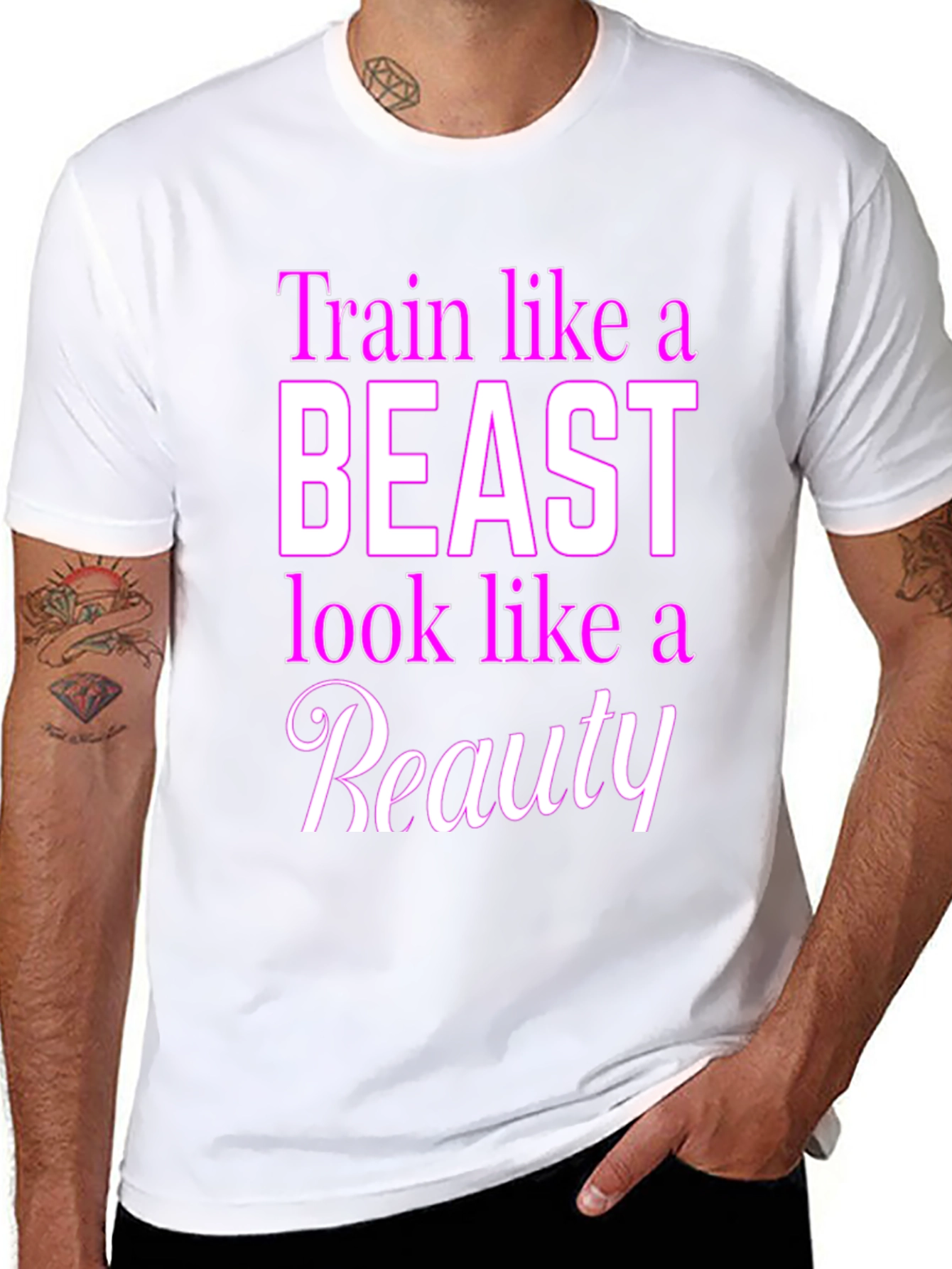 Train Like a Beast Graphic T-Shirt