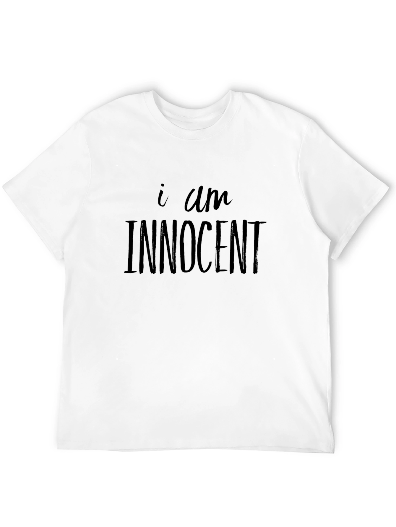 I am Innocent Black T-Shirt