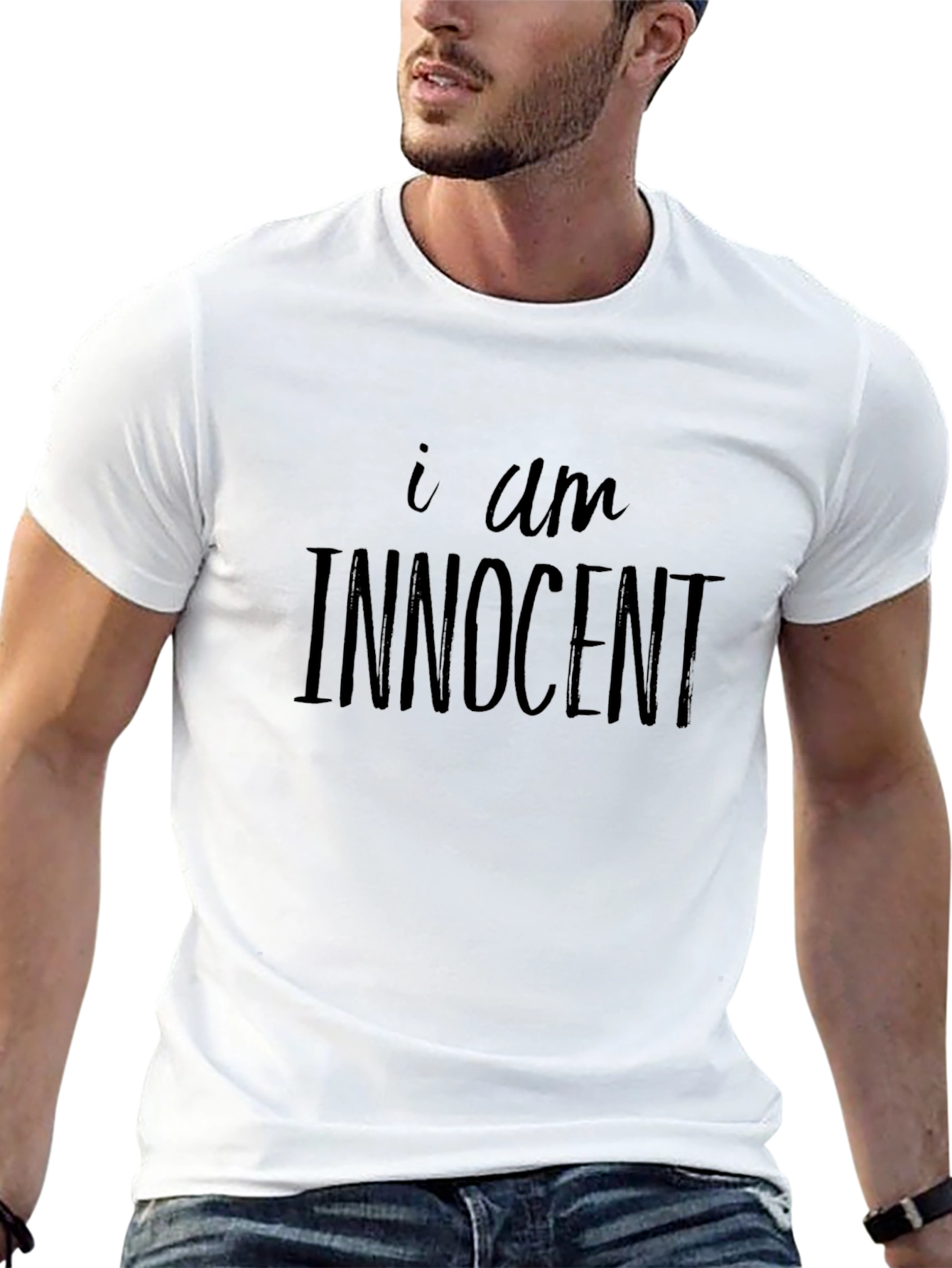 I am Innocent Black T-Shirt