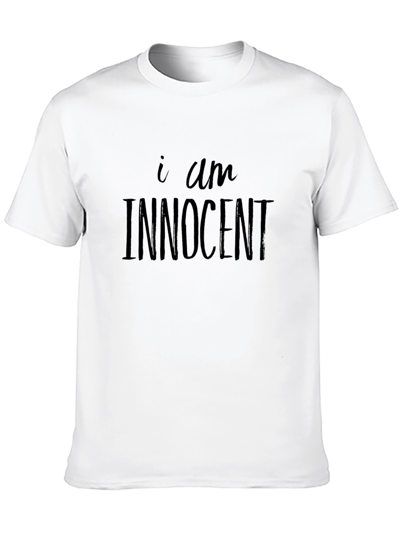 I am Innocent Black T-Shirt