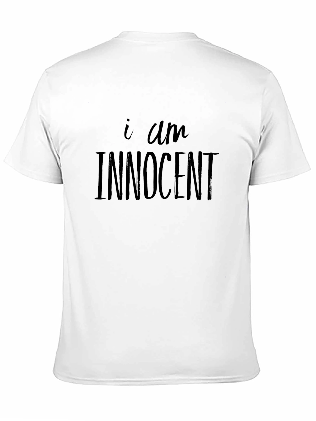 I am Innocent Black T-Shirt