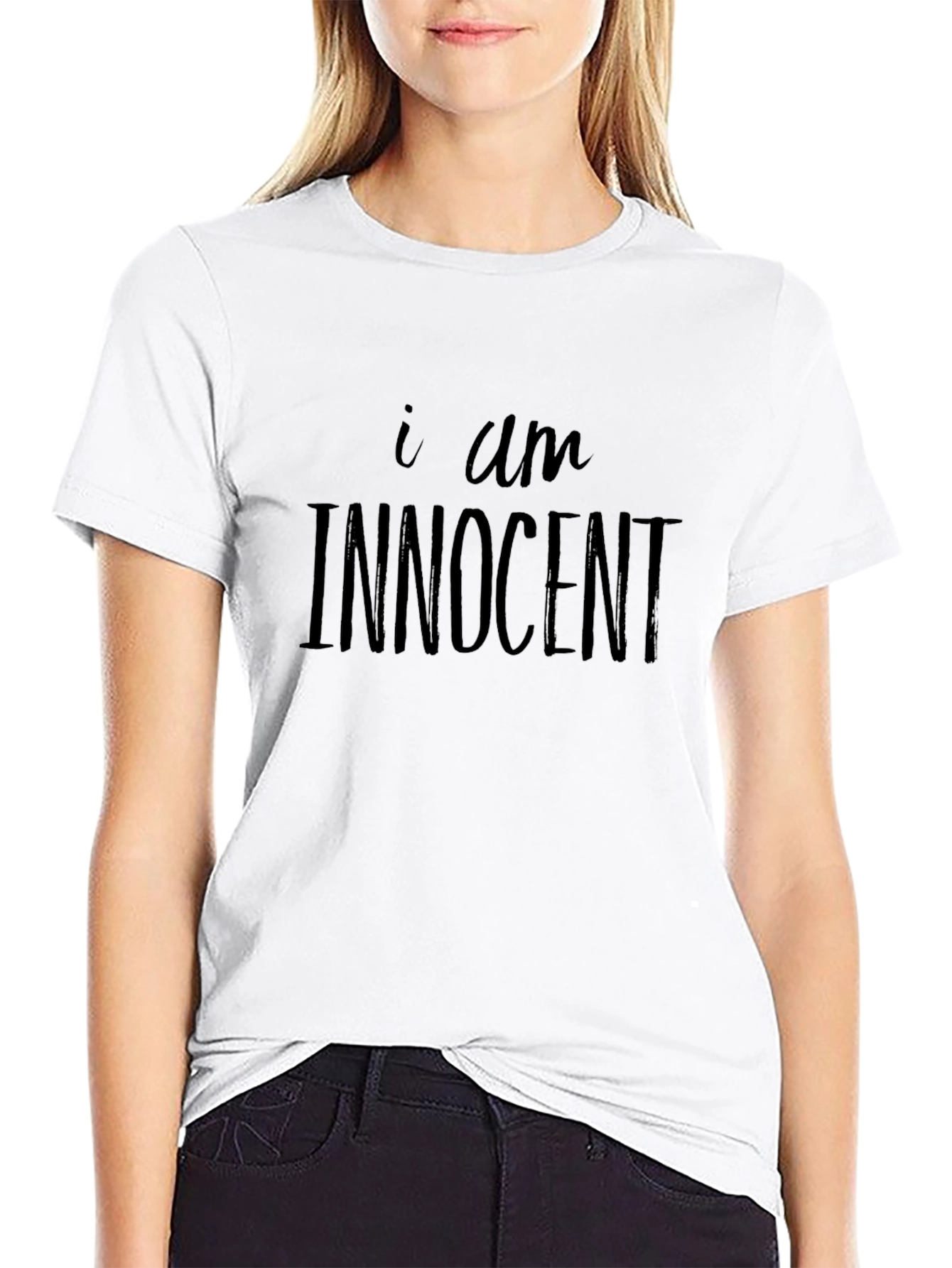 I am Innocent Black T-Shirt