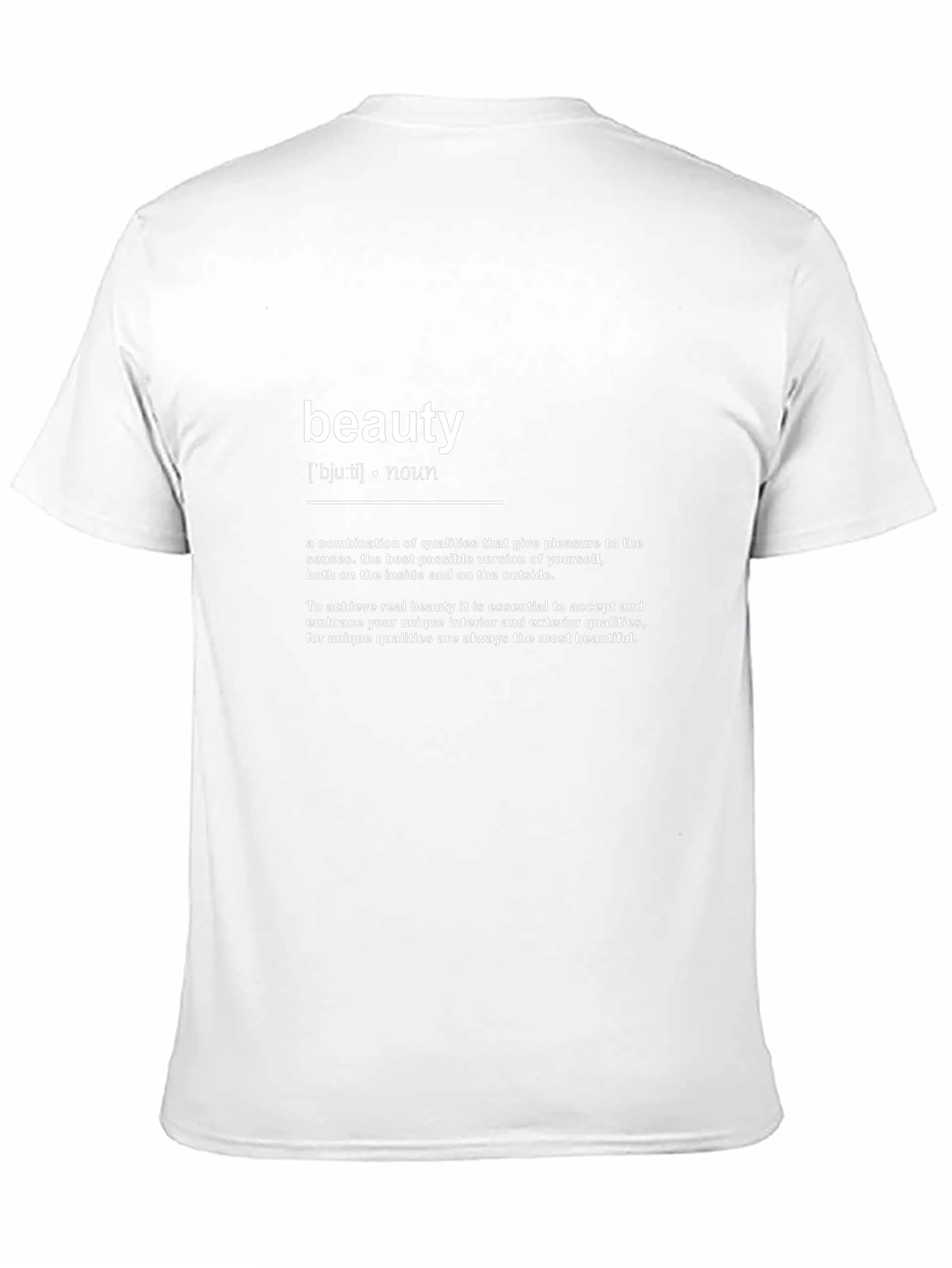 Beauty Definition Black T-Shirt