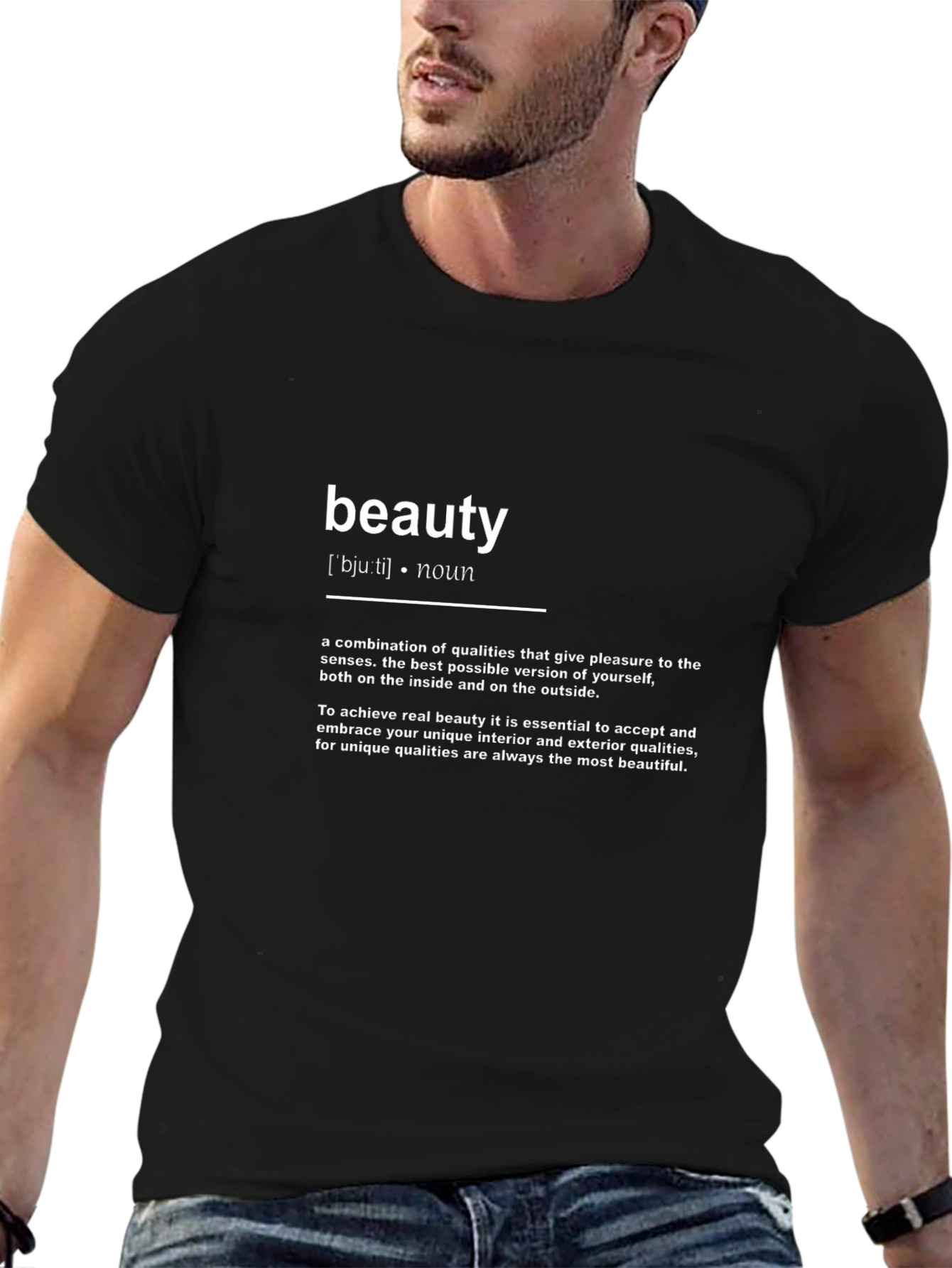 Beauty Definition Black T-Shirt
