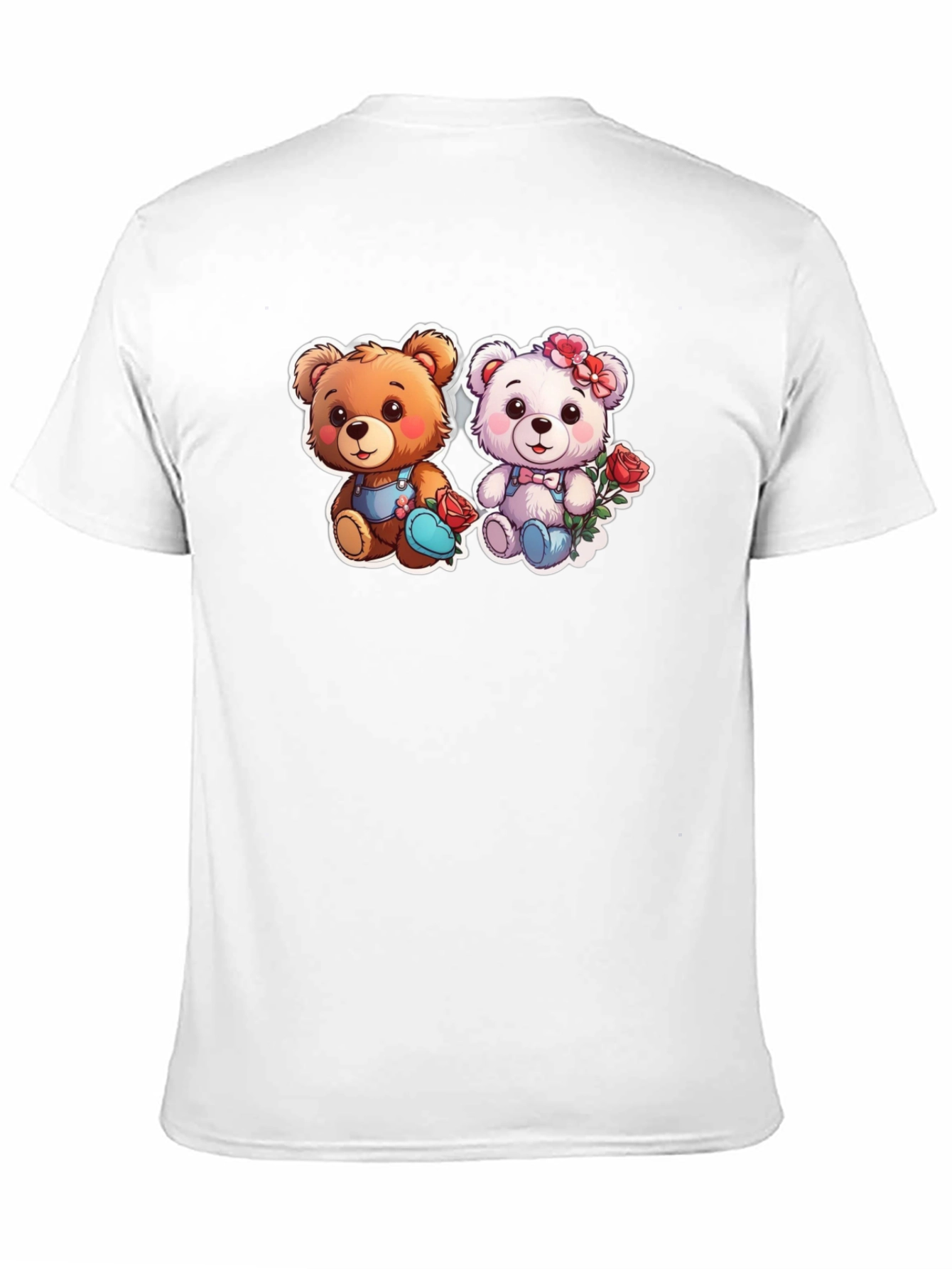Cute Bear Couple Graphic Tee