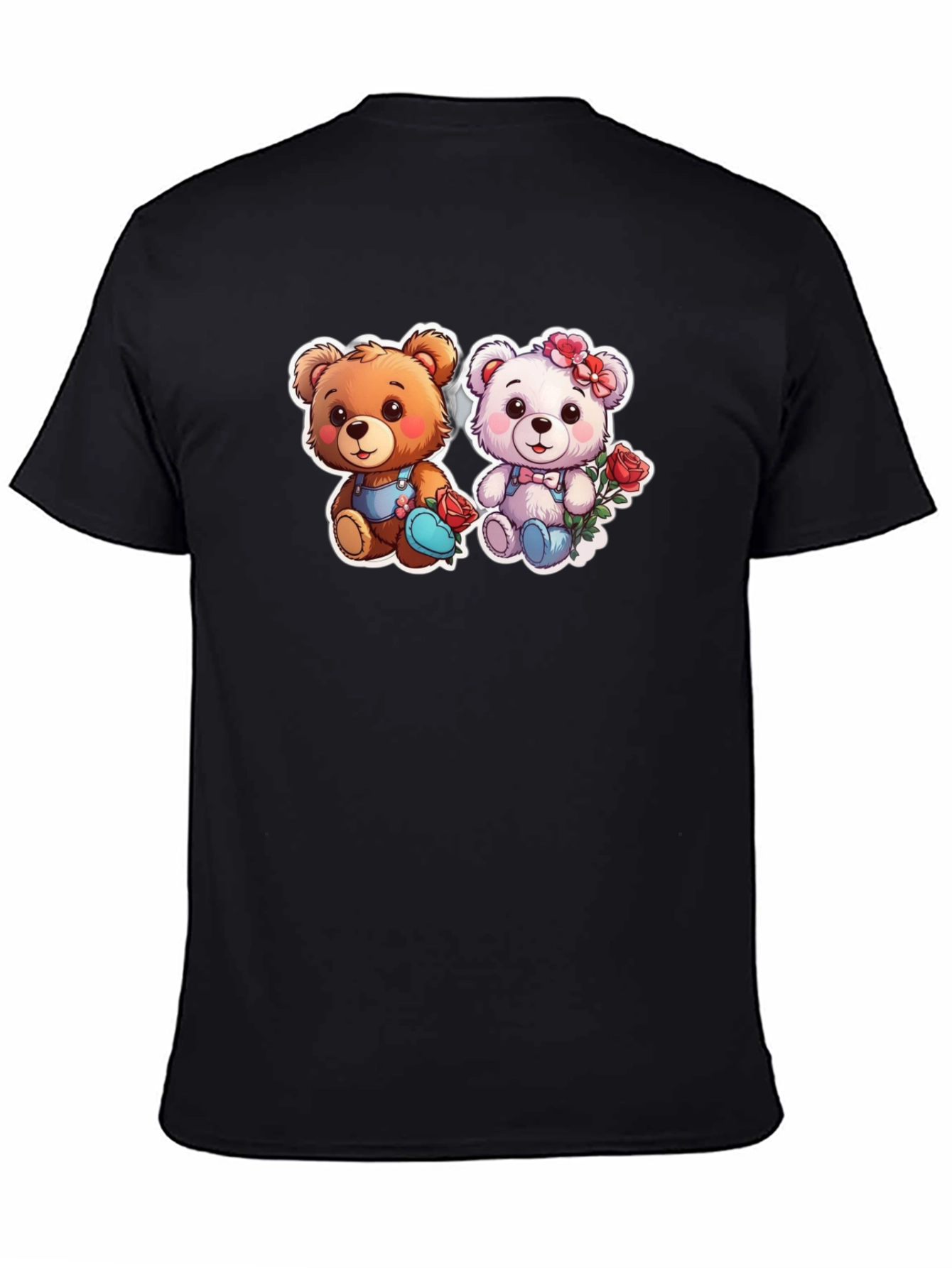 Cute Bear Couple Graphic Tee