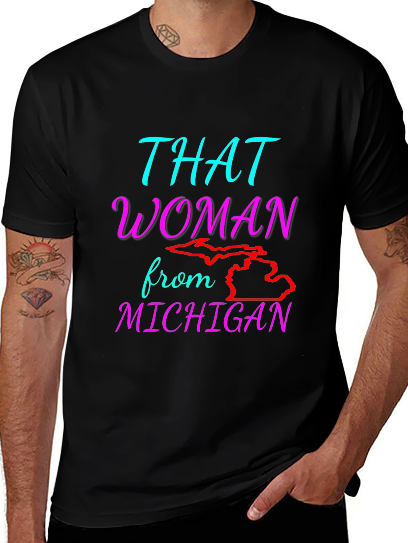 That Woman From Michigan Graphic T-Shirt