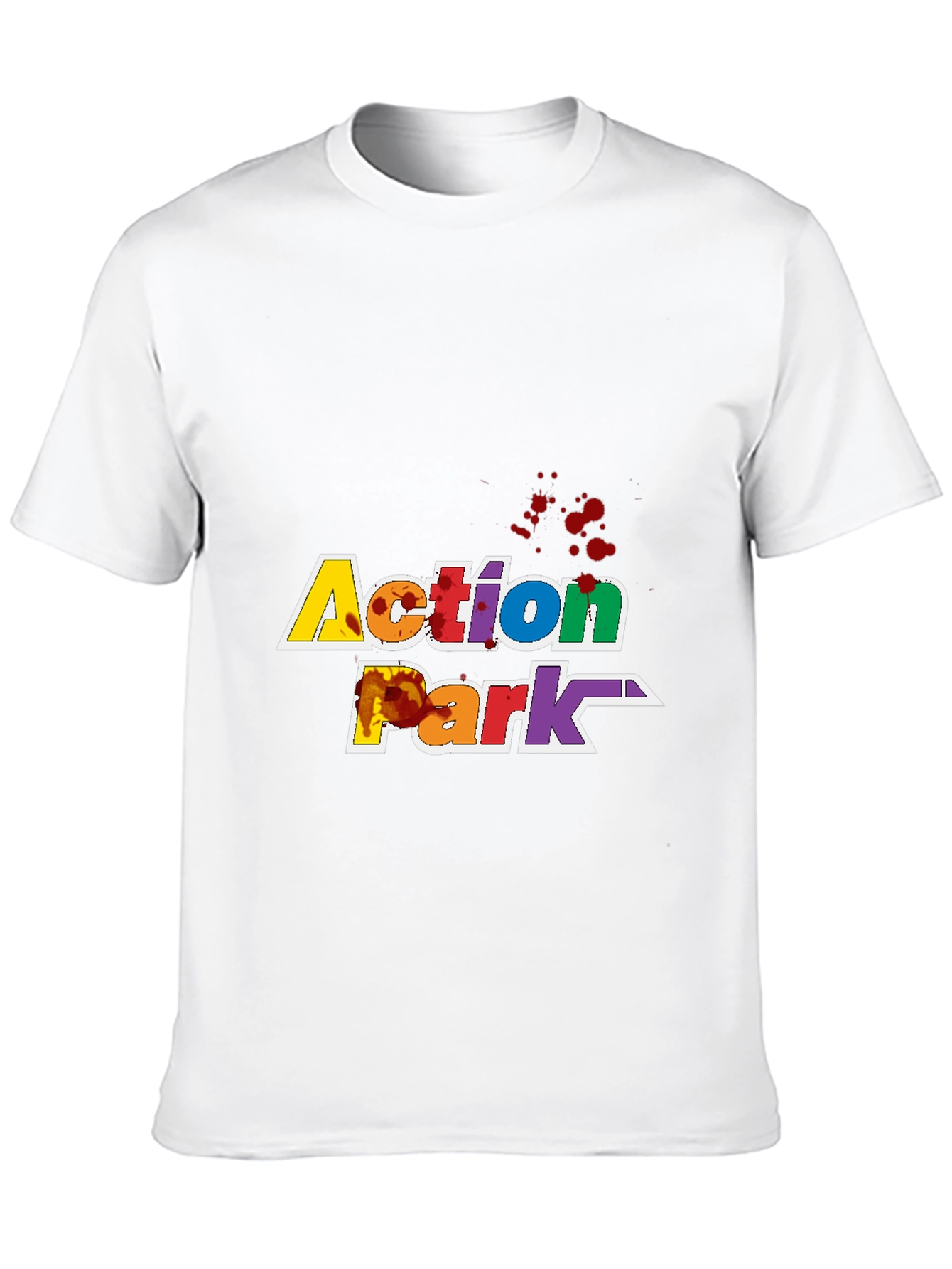 Action Park T-Shirt Black Graphic Tee