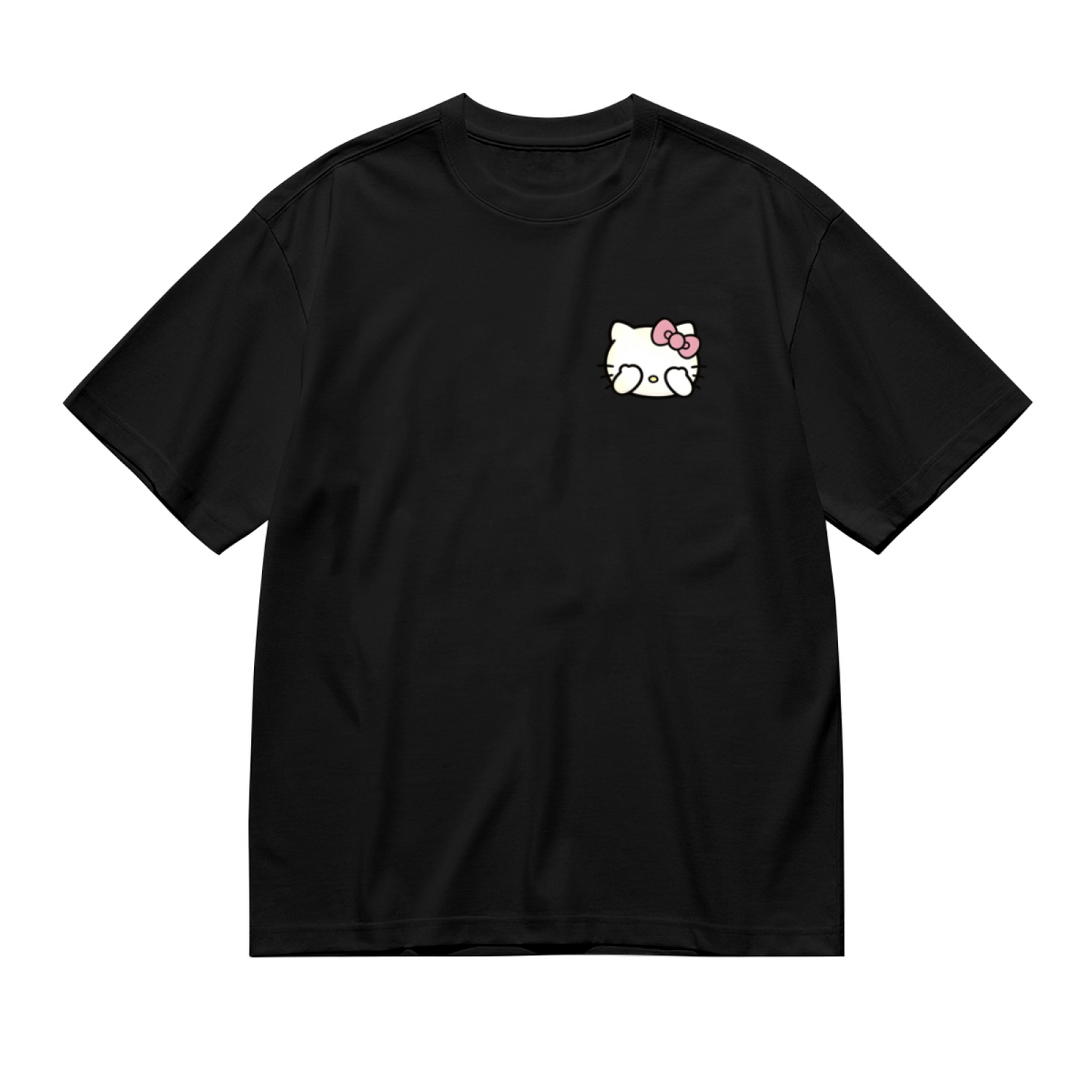 Classic Art Fashion Print Plus Size Women Streetwear Tee