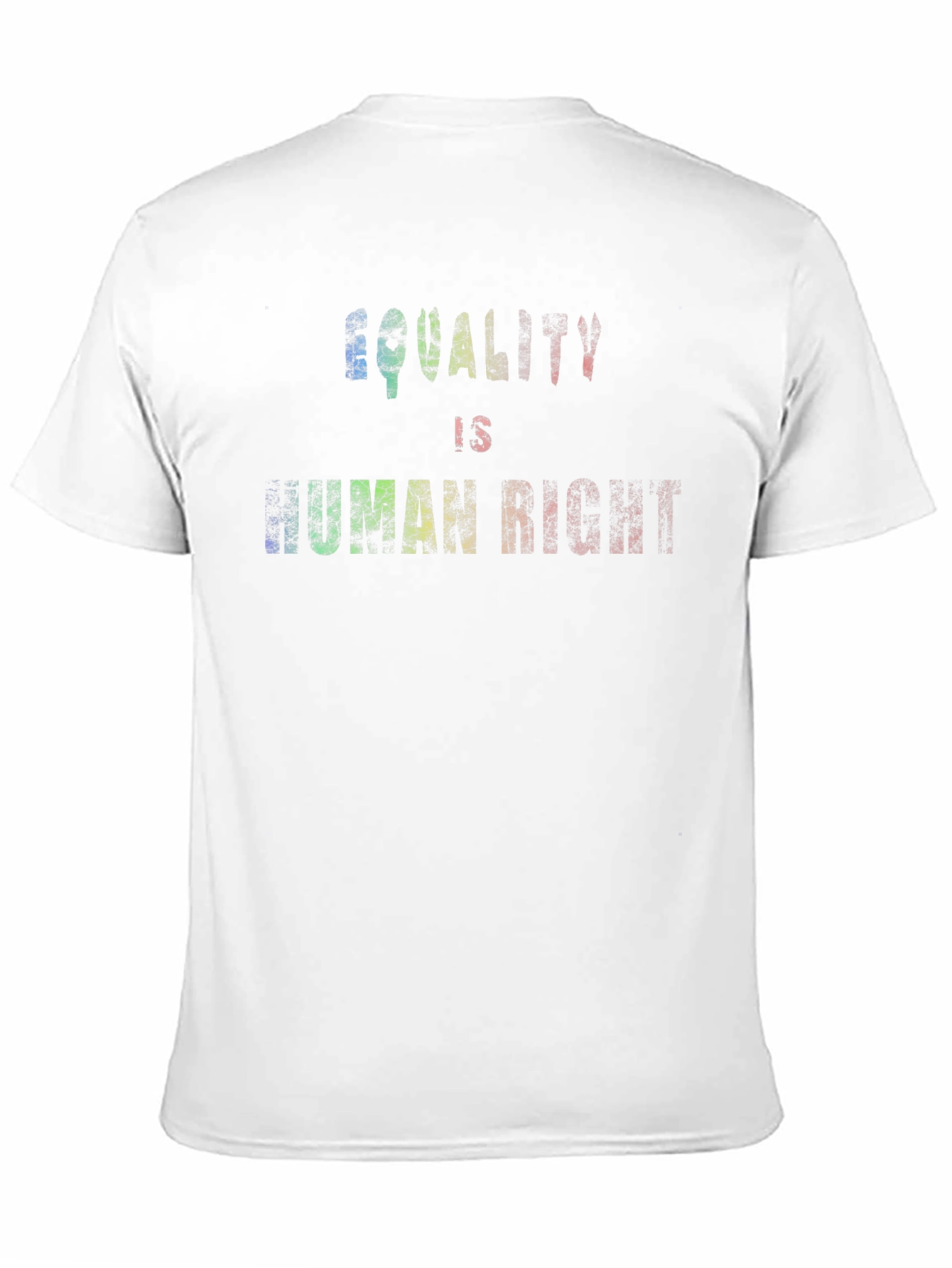 Equality is Human Right Rainbow Graphic Tee
