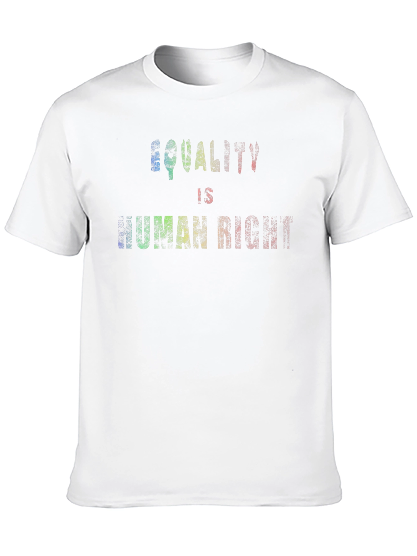 Equality is Human Right Rainbow Graphic Tee