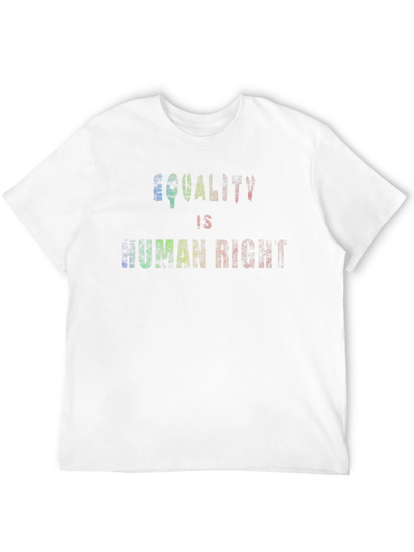 Equality is Human Right Rainbow Graphic Tee