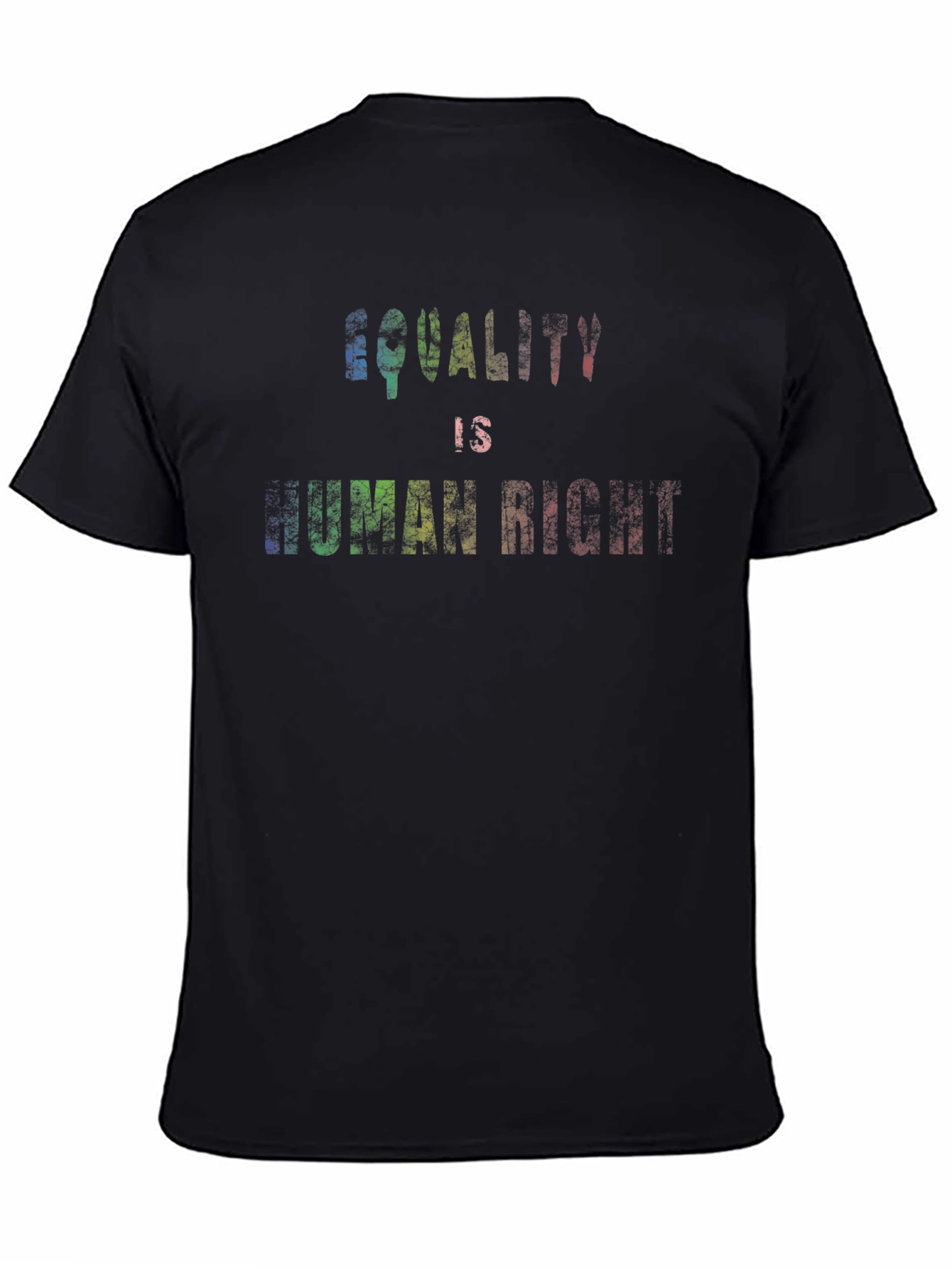Equality is Human Right Rainbow Graphic Tee