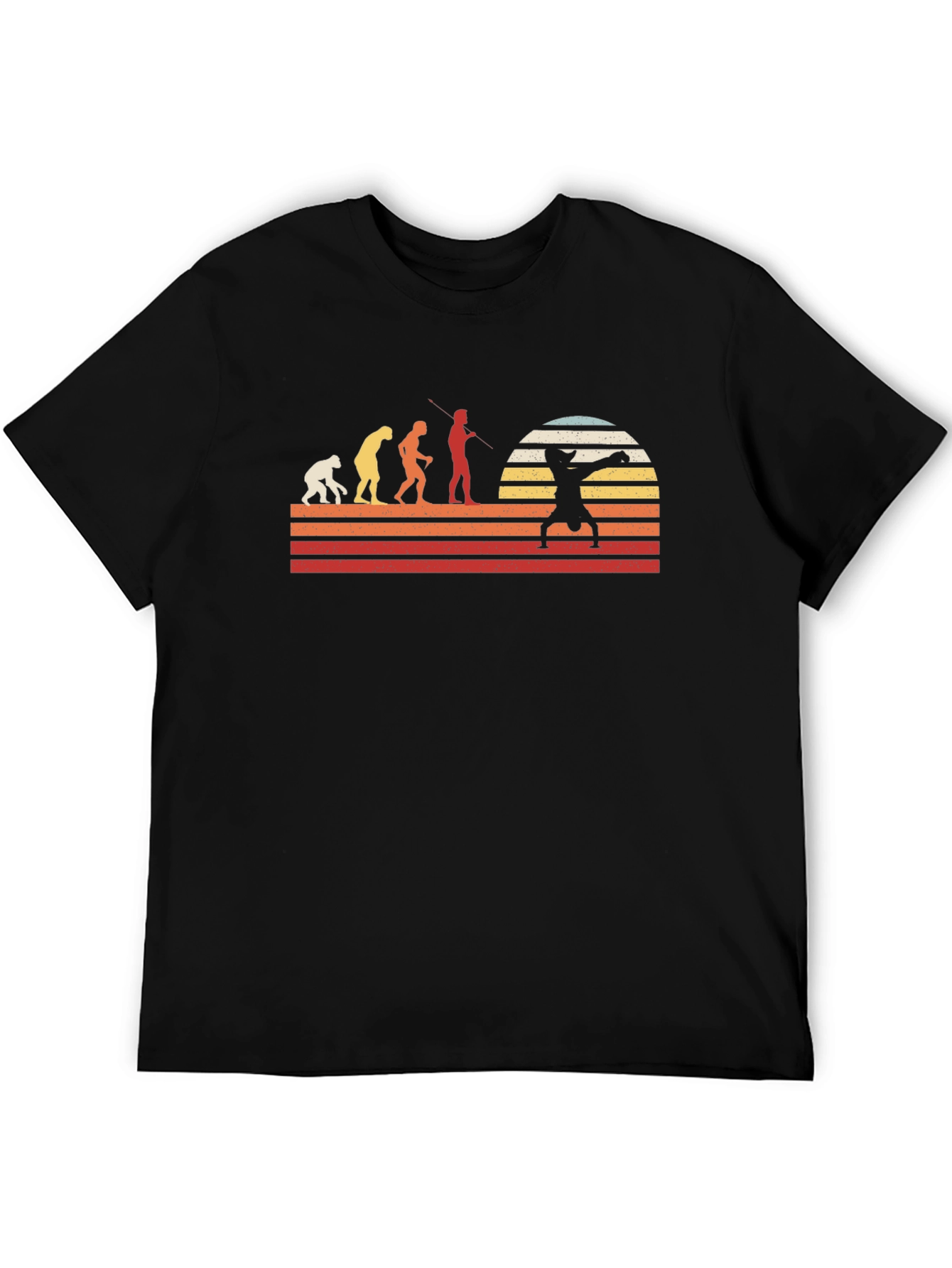 Evolution of Wrestling Retro T-Shirt
