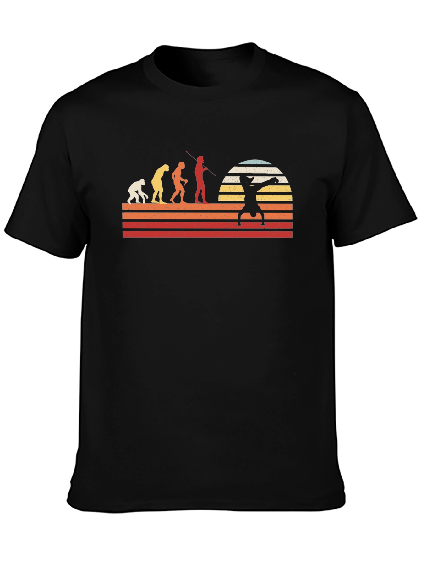 Evolution of Wrestling Retro T-Shirt