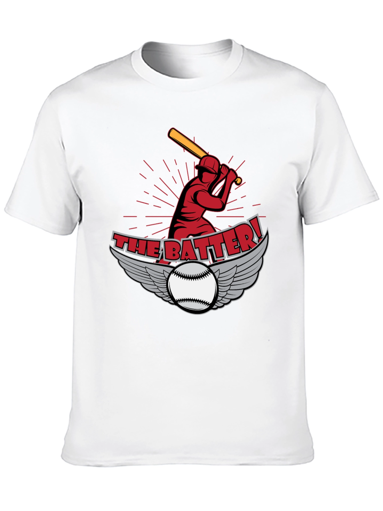 The Batter Graphic Tee - Baseball Fan Apparel