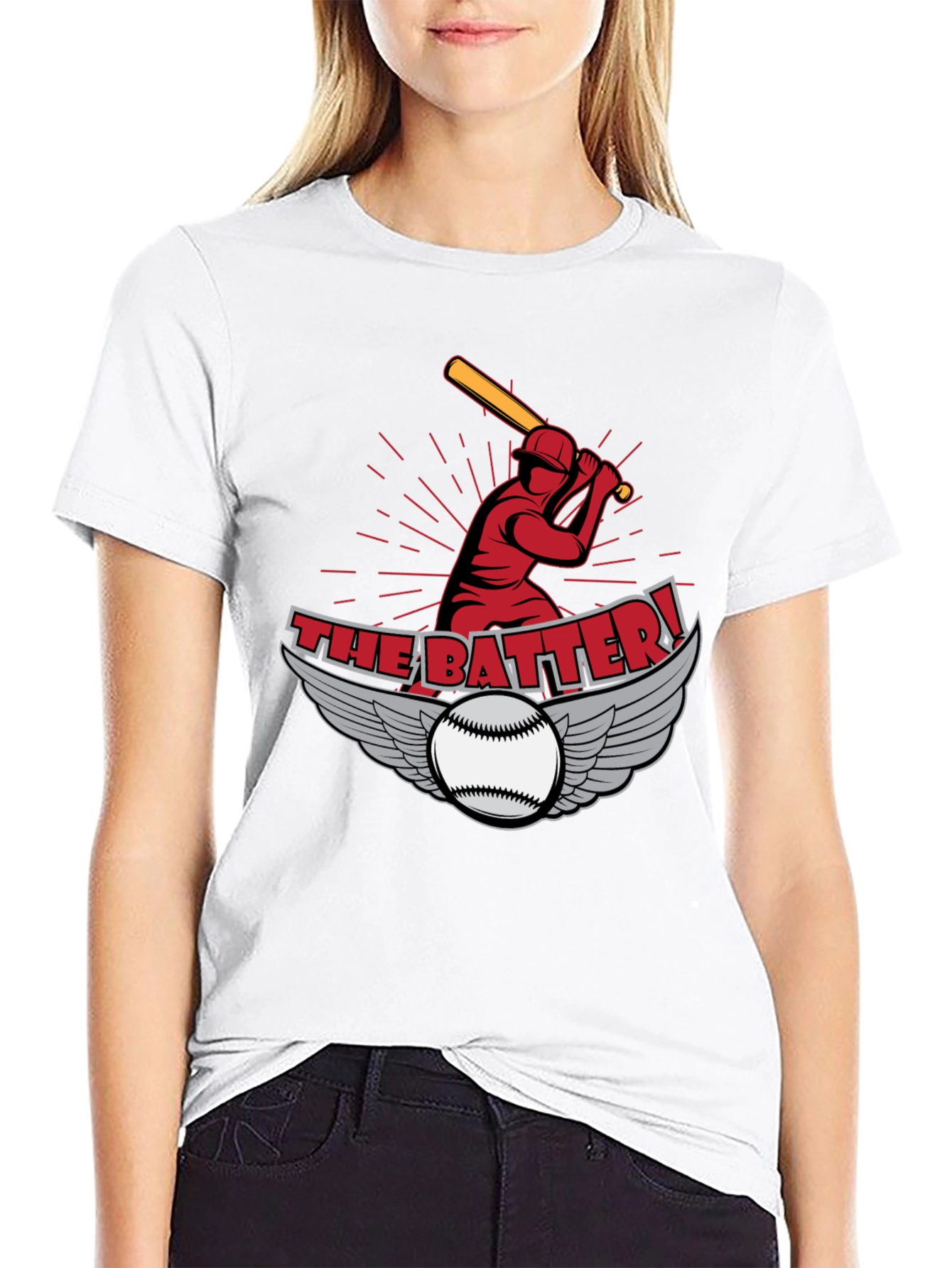 The Batter Graphic Tee - Baseball Fan Apparel