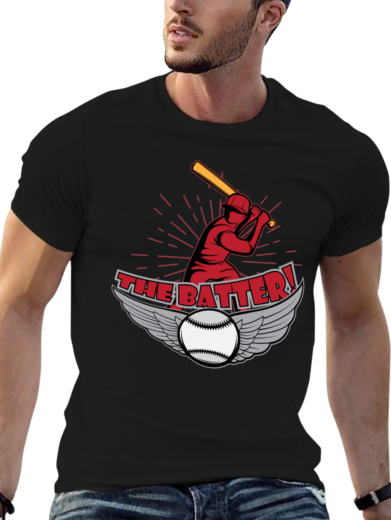 The Batter Graphic Tee - Baseball Fan Apparel