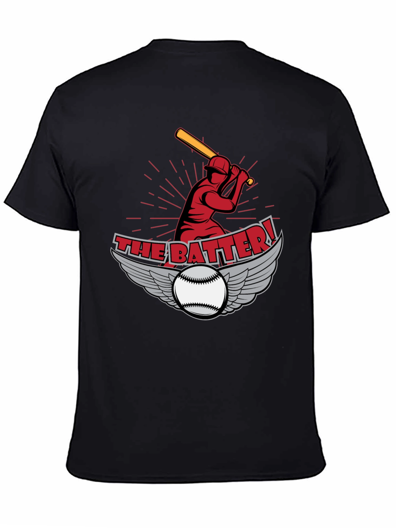 The Batter Graphic Tee - Baseball Fan Apparel