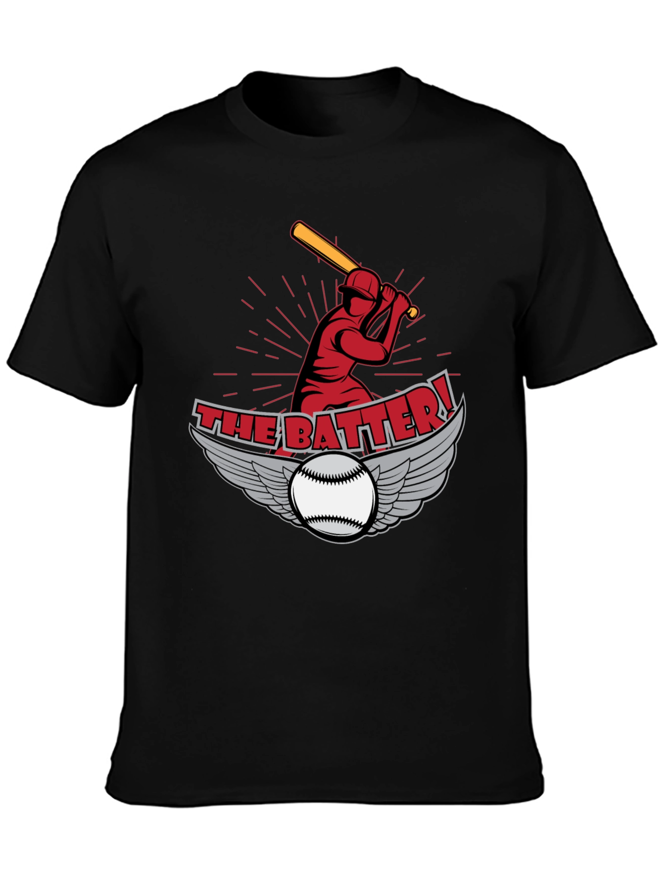 The Batter Graphic Tee - Baseball Fan Apparel