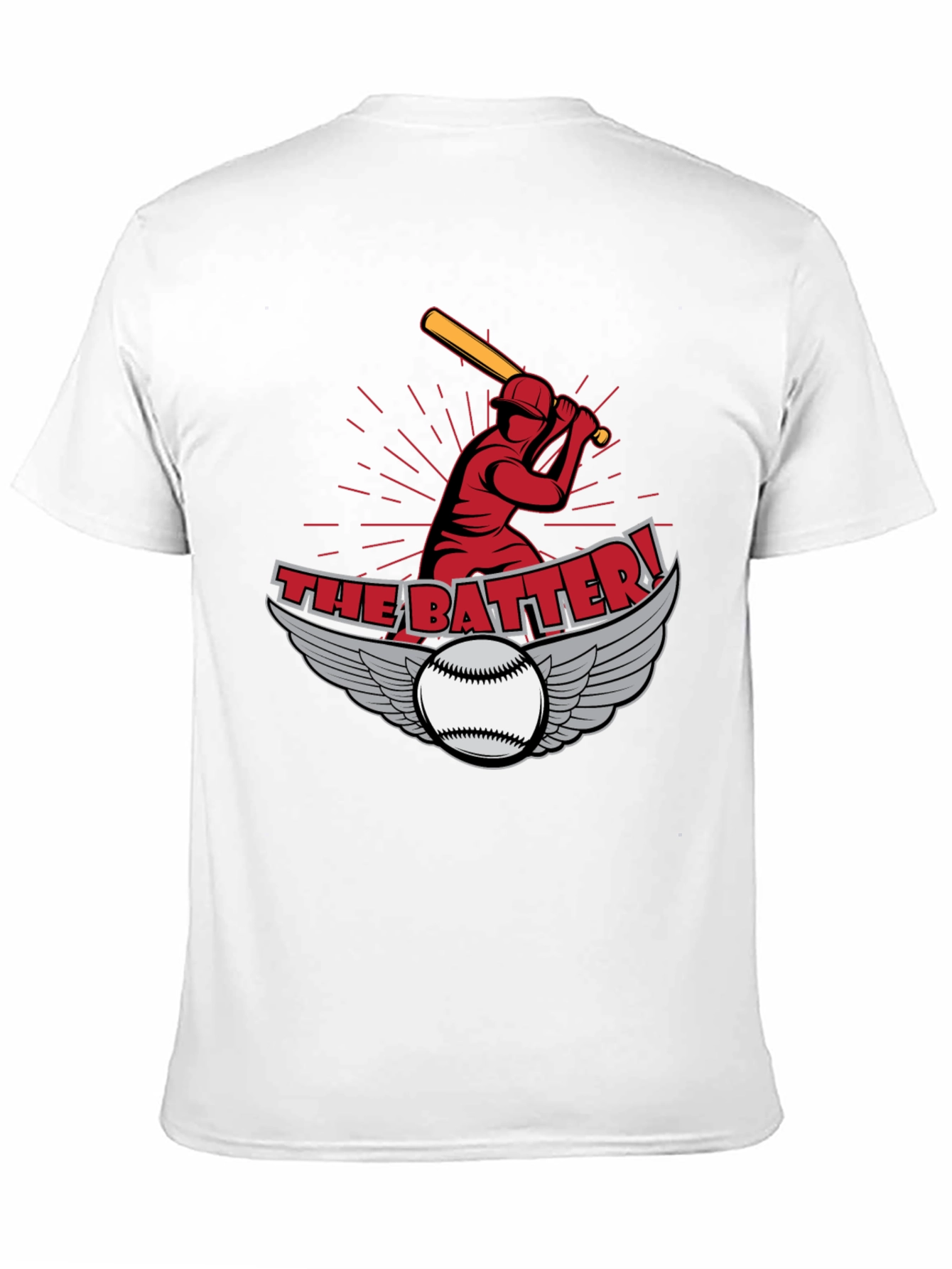 The Batter Graphic Tee - Baseball Fan Apparel