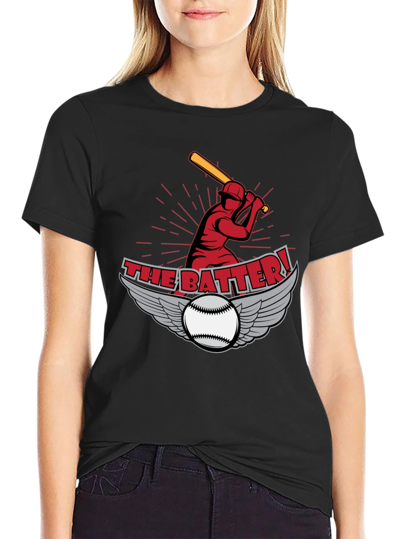 The Batter Graphic Tee - Baseball Fan Apparel
