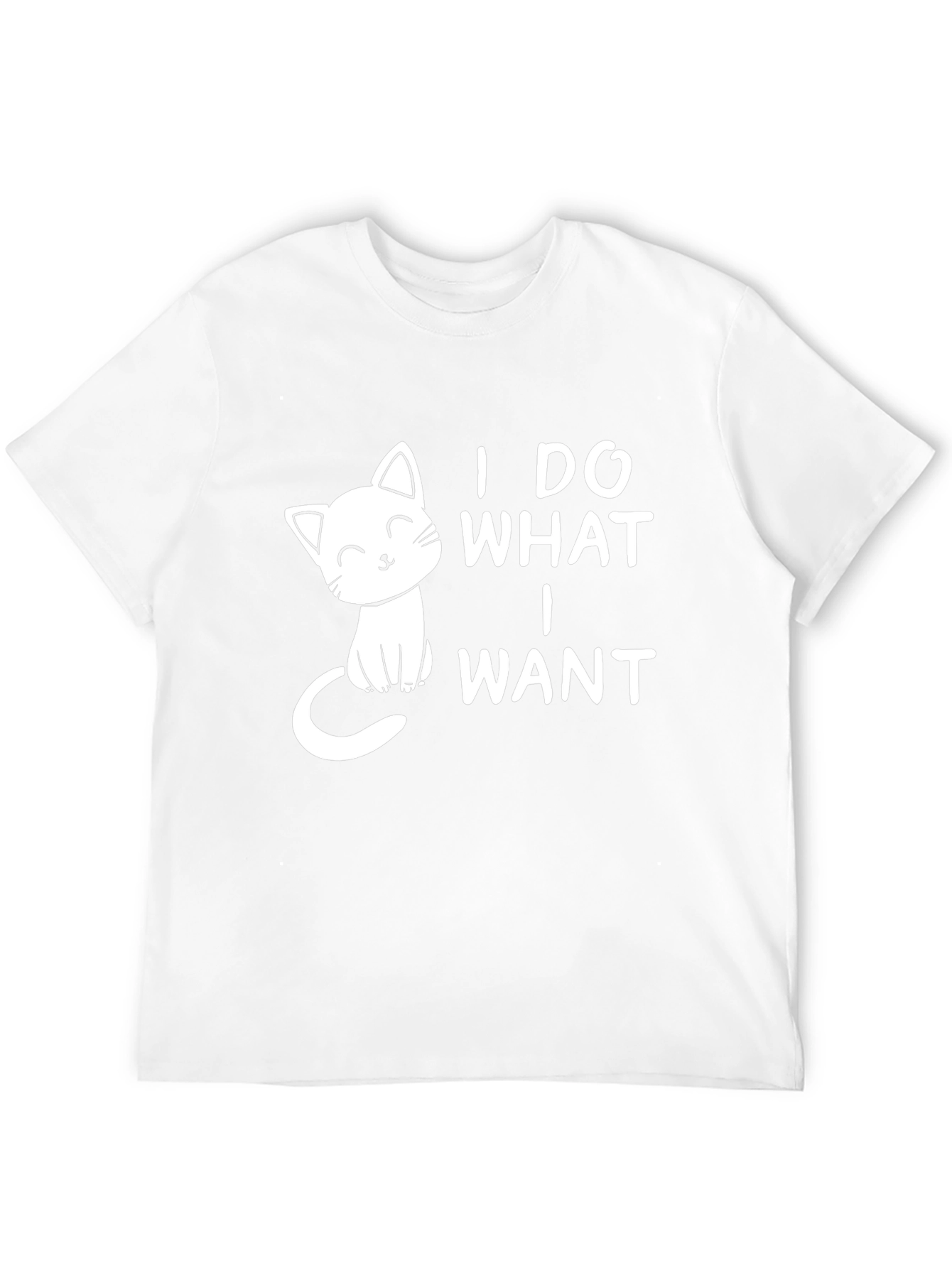 I Do What I Want Cat T-Shirt