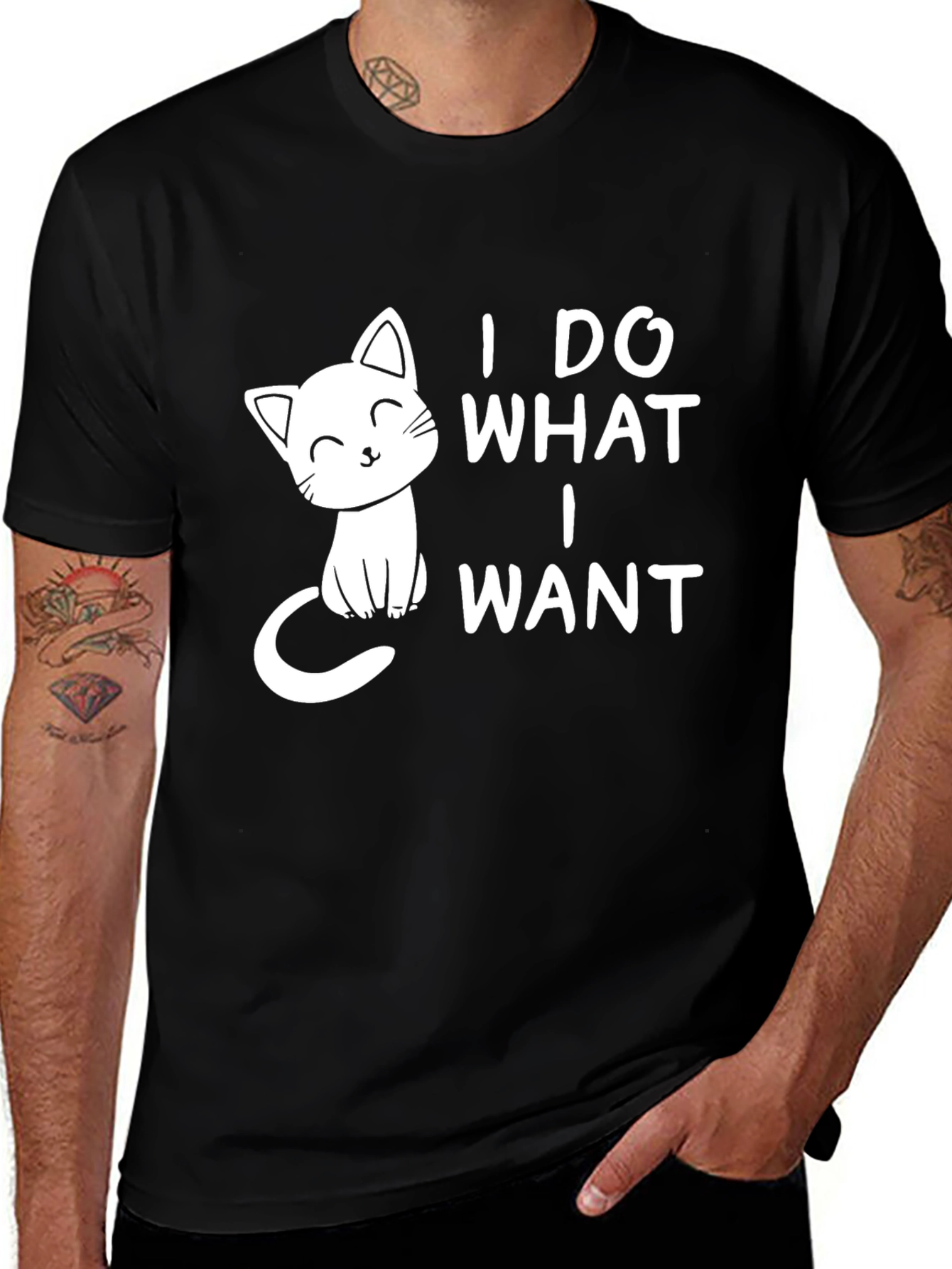 I Do What I Want Cat T-Shirt