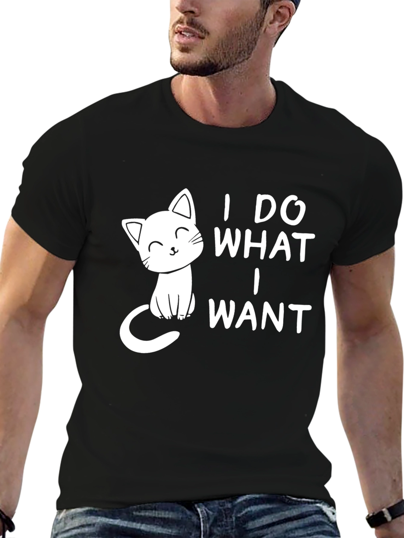 I Do What I Want Cat T-Shirt