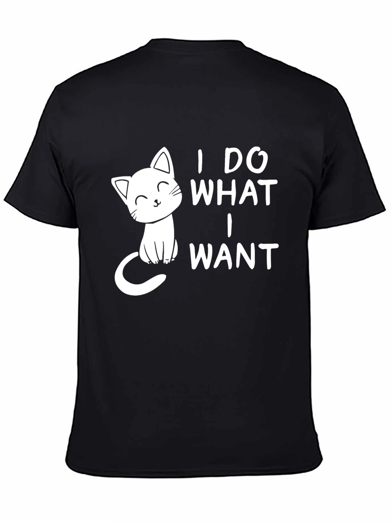 I Do What I Want Cat T-Shirt