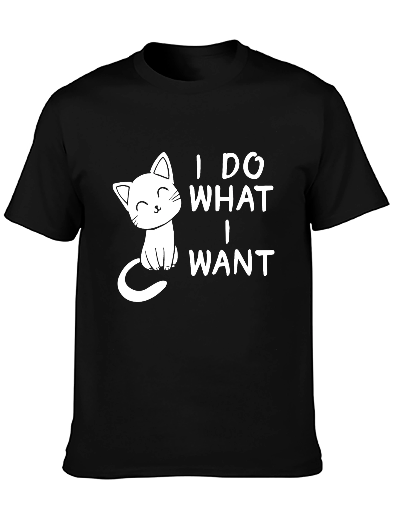 I Do What I Want Cat T-Shirt