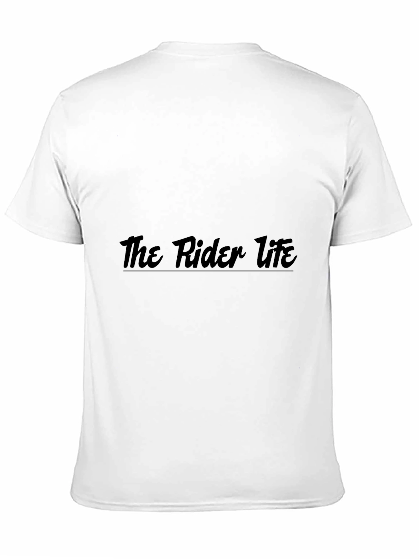 The Rider Life Black T-Shirt