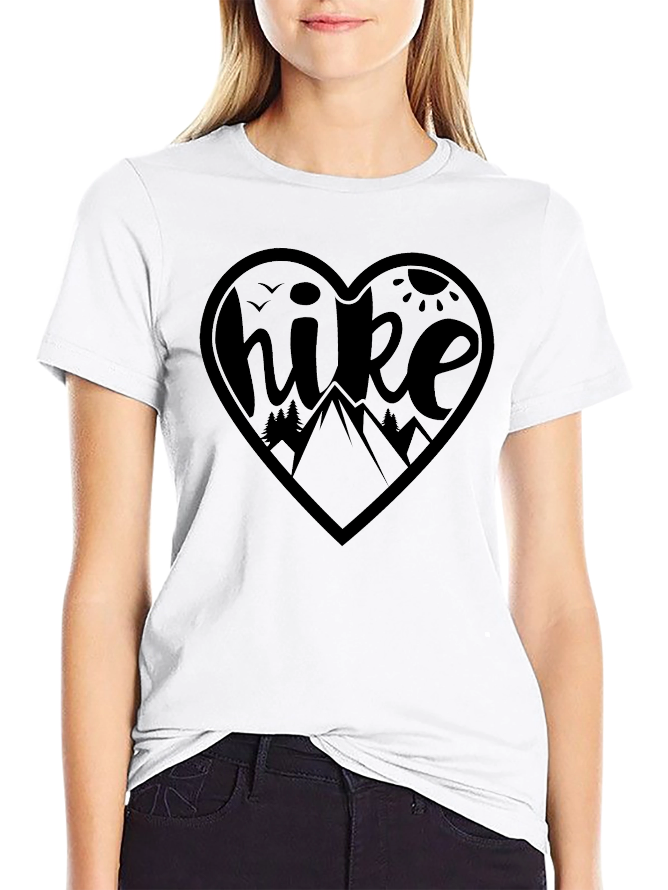 Hike Heart Graphic T-Shirt