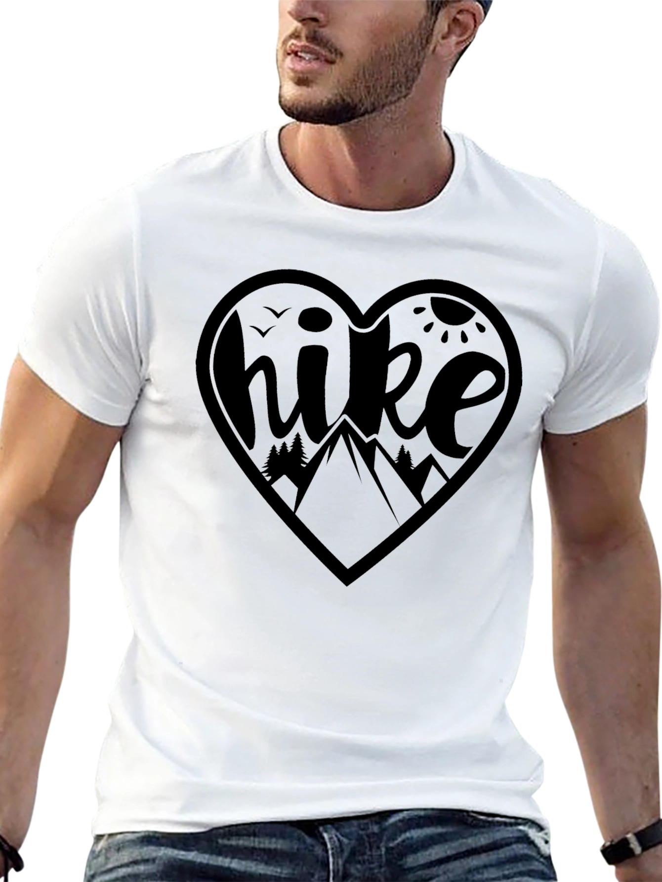 Hike Heart Graphic T-Shirt