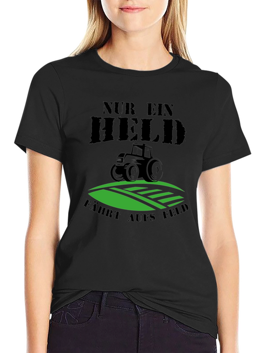 Nur Ein Held T-Shirt - Farmer Tractor Graphic Tee
