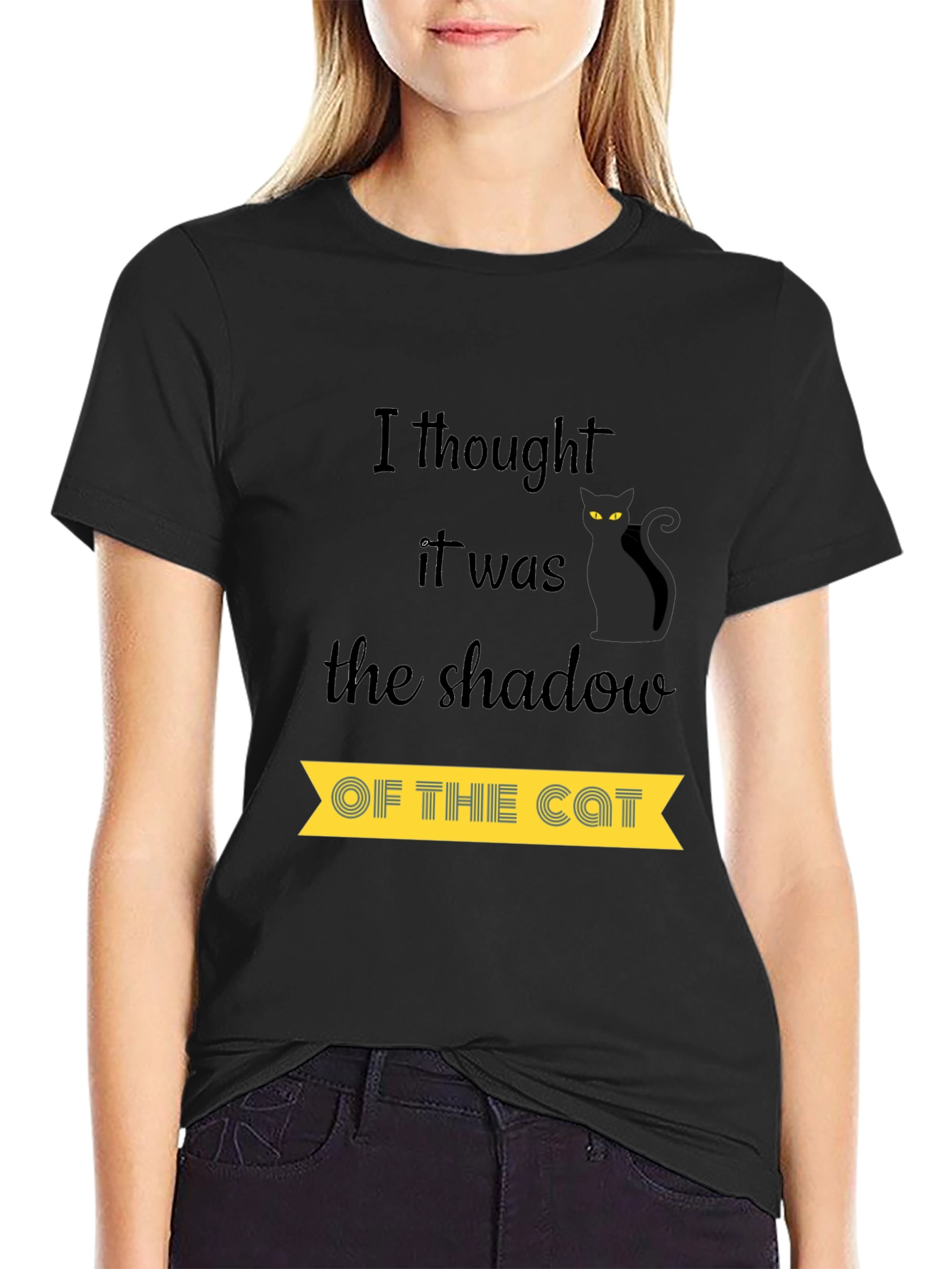 Shadow of the Cat Graphic T-Shirt