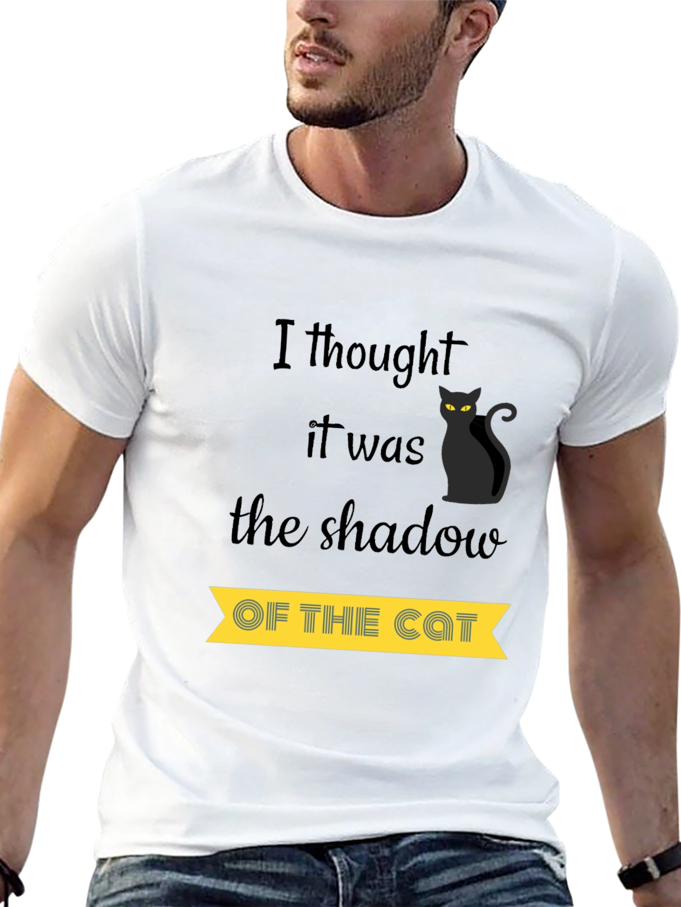 Shadow of the Cat Graphic T-Shirt